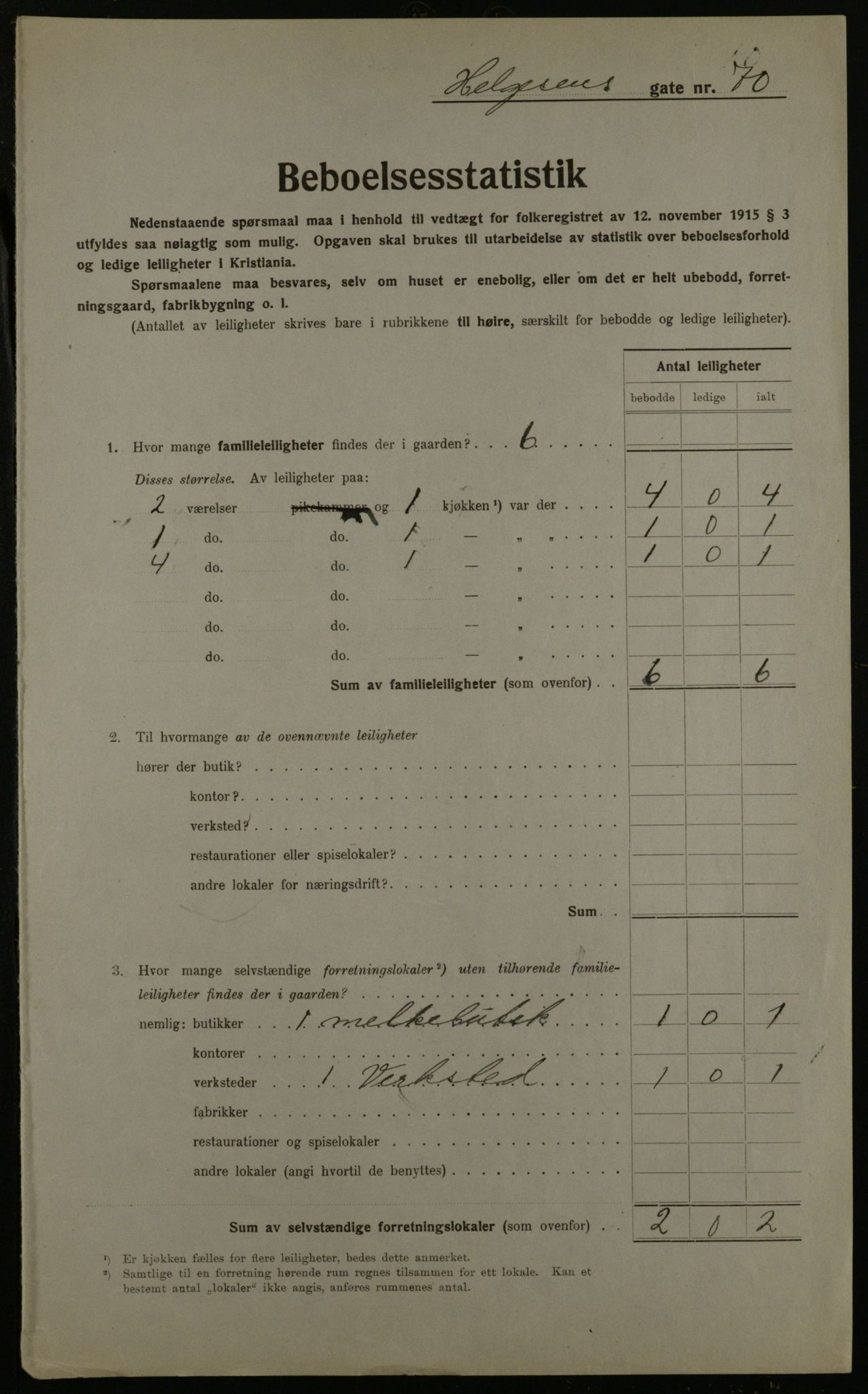 OBA, Kommunal folketelling 1.12.1923 for Kristiania, 1923, s. 43227