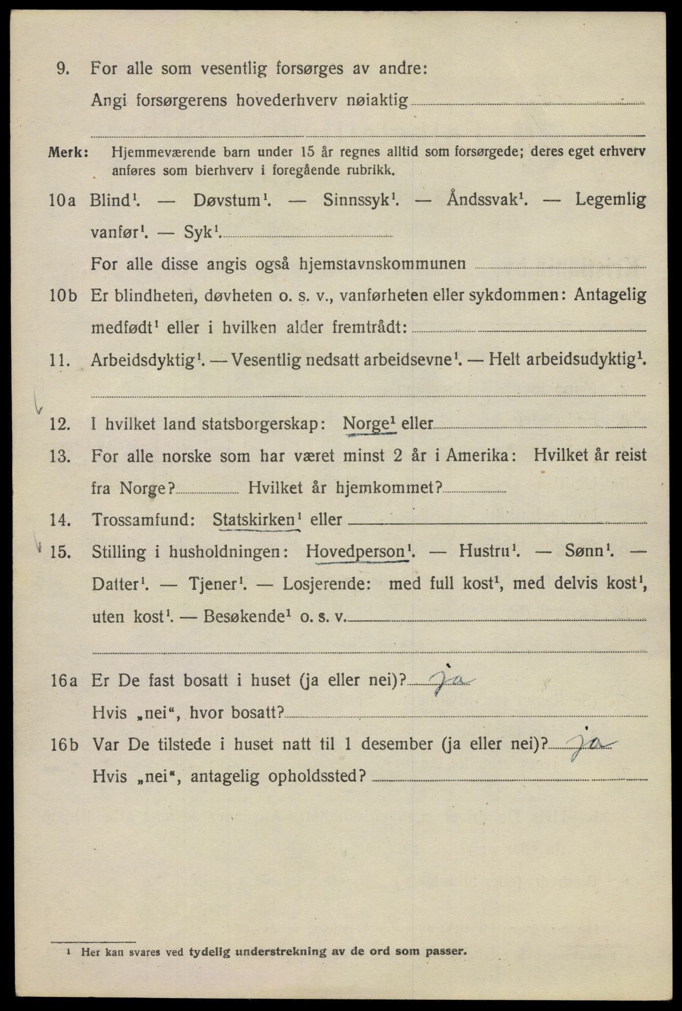 SAO, Folketelling 1920 for 0301 Kristiania kjøpstad, 1920, s. 259060