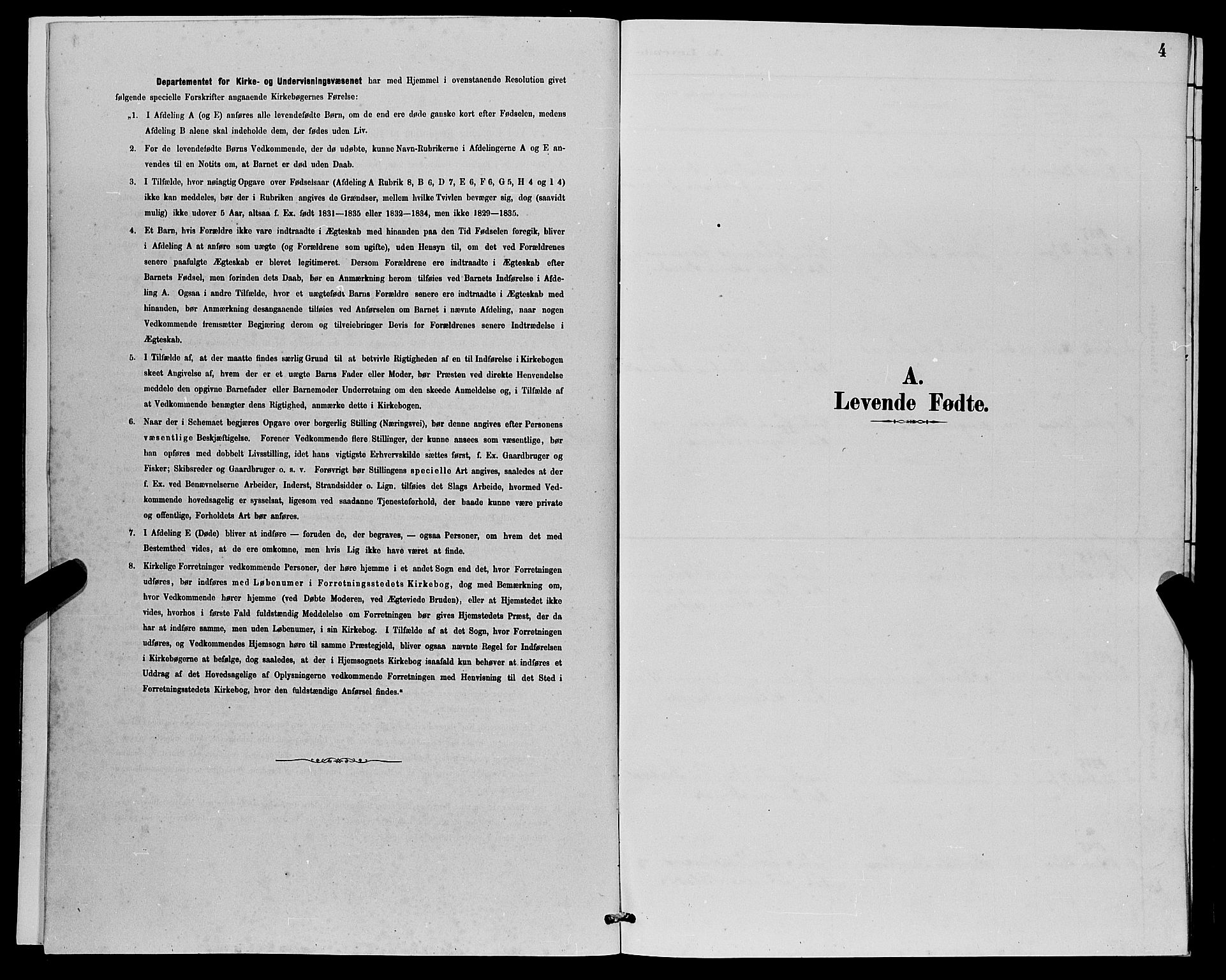 Lindås Sokneprestembete, SAB/A-76701/H/Hab: Klokkerbok nr. C 3, 1886-1893, s. 4