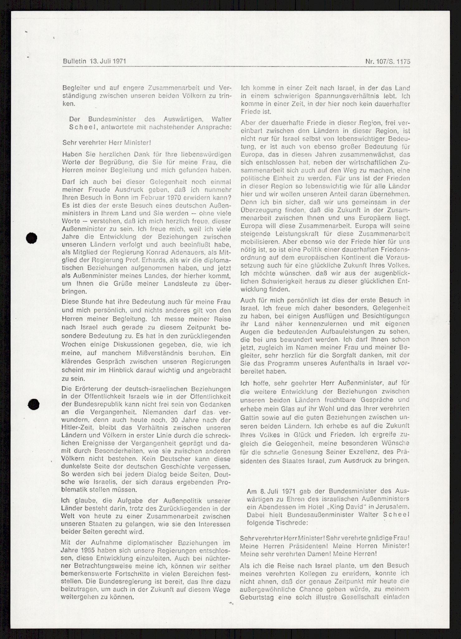 Utenriksdepartementet, hovedarkiv, AV/RA-S-6794/D/Db/Dba/L0776/0003: Verdenspolitikk. Fremmede staters politikk (G.L.) / Israel: Politikk (2 mapper), 1970-1972, s. 78