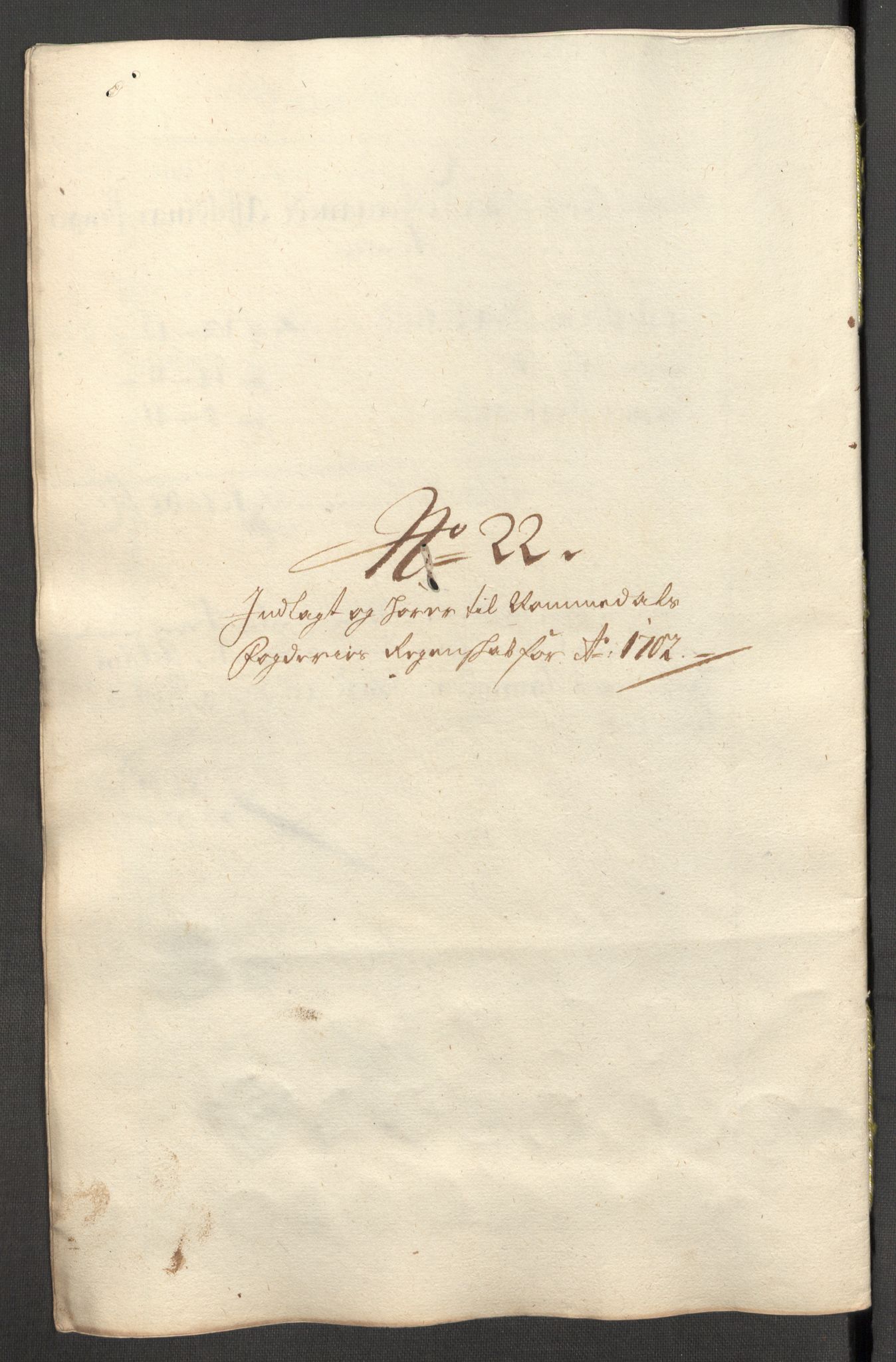 Rentekammeret inntil 1814, Reviderte regnskaper, Fogderegnskap, RA/EA-4092/R64/L4427: Fogderegnskap Namdal, 1701-1702, s. 362