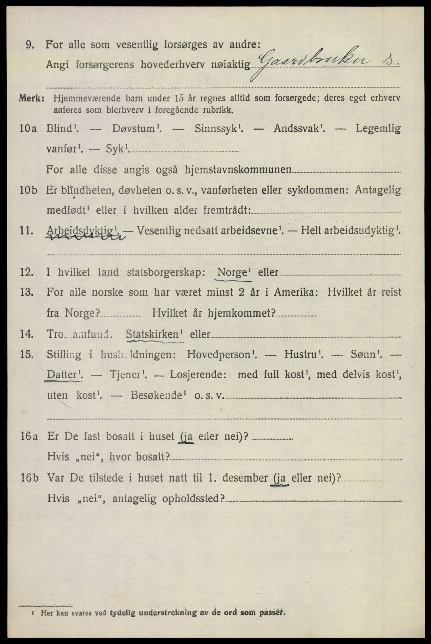 SAKO, Folketelling 1920 for 0715 Botne herred, 1920, s. 5918