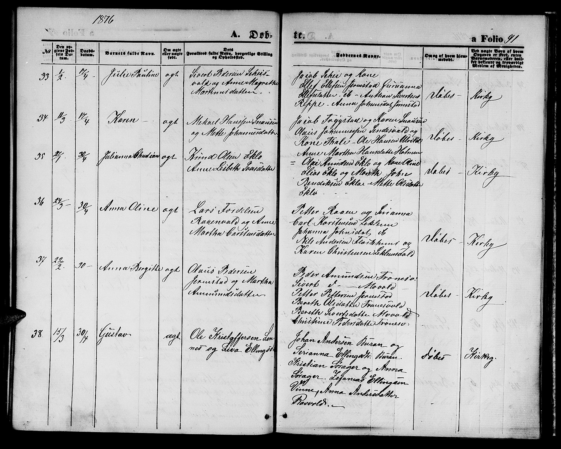 Ministerialprotokoller, klokkerbøker og fødselsregistre - Nord-Trøndelag, AV/SAT-A-1458/723/L0255: Klokkerbok nr. 723C03, 1869-1879, s. 91