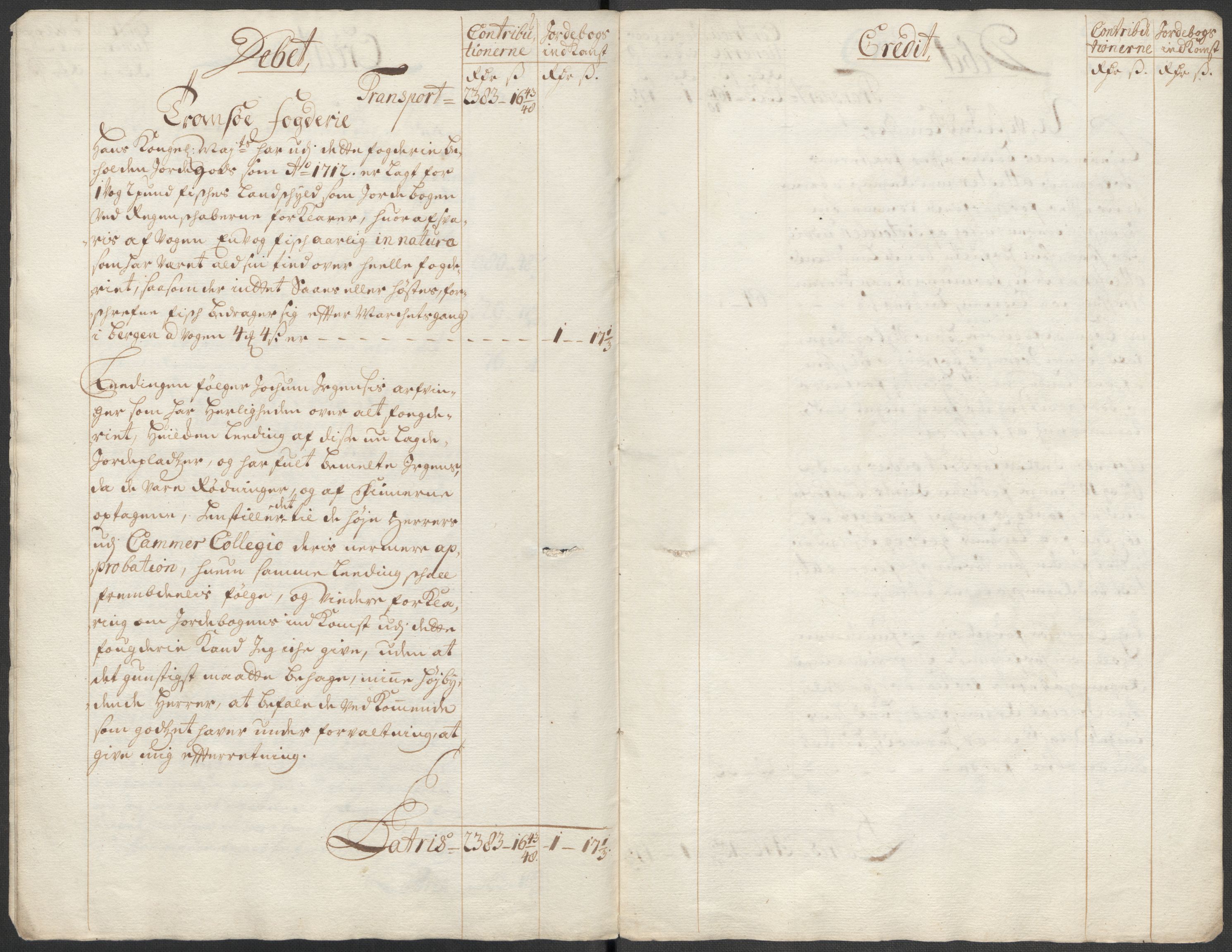 Rentekammeret inntil 1814, Reviderte regnskaper, Fogderegnskap, AV/RA-EA-4092/R68/L4759: Fogderegnskap Senja og Troms, 1713, s. 17