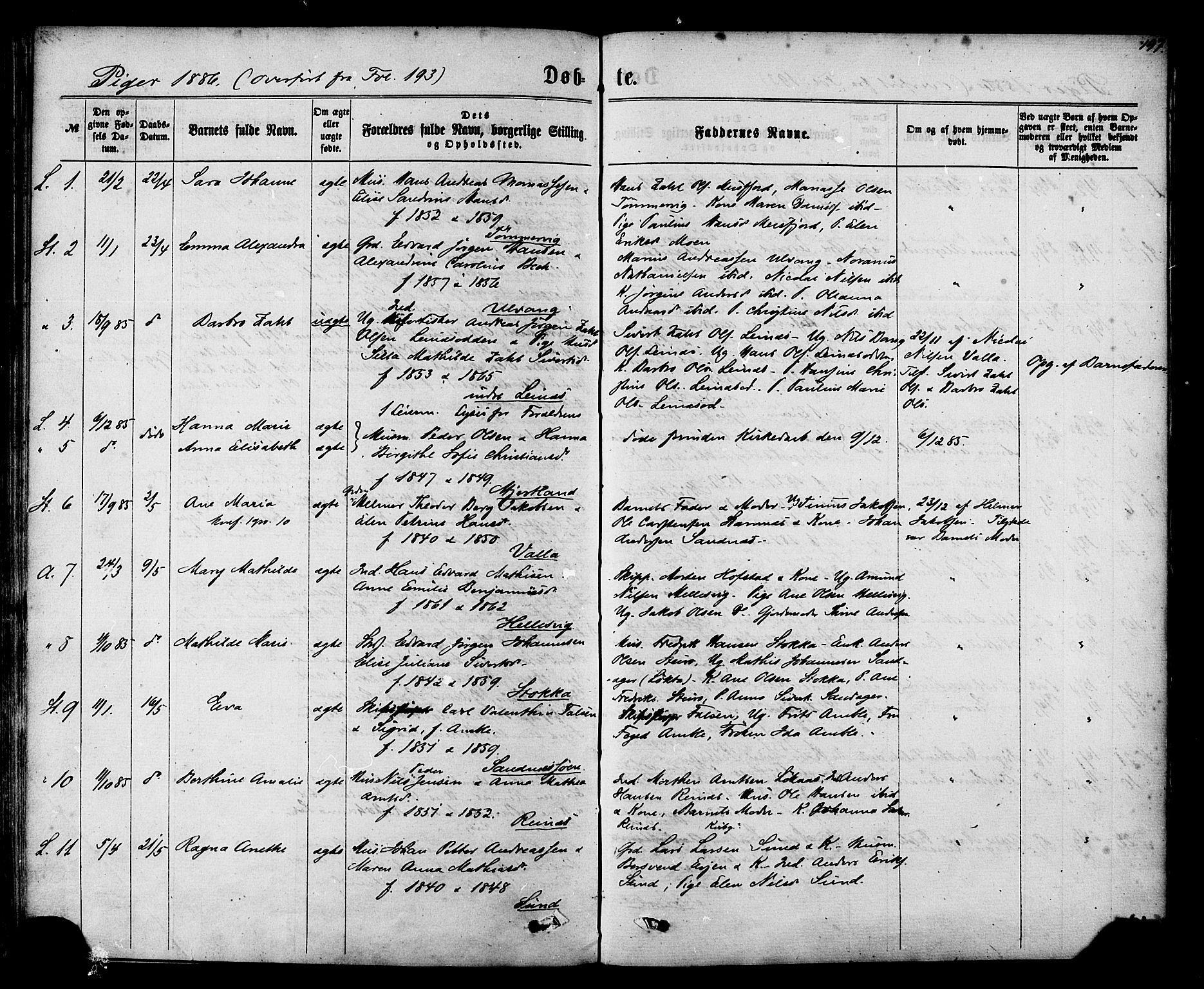 Ministerialprotokoller, klokkerbøker og fødselsregistre - Nordland, AV/SAT-A-1459/830/L0449: Ministerialbok nr. 830A13, 1866-1886, s. 197