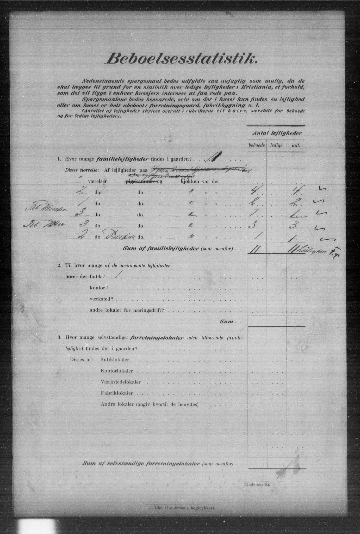 OBA, Kommunal folketelling 31.12.1903 for Kristiania kjøpstad, 1903, s. 15863