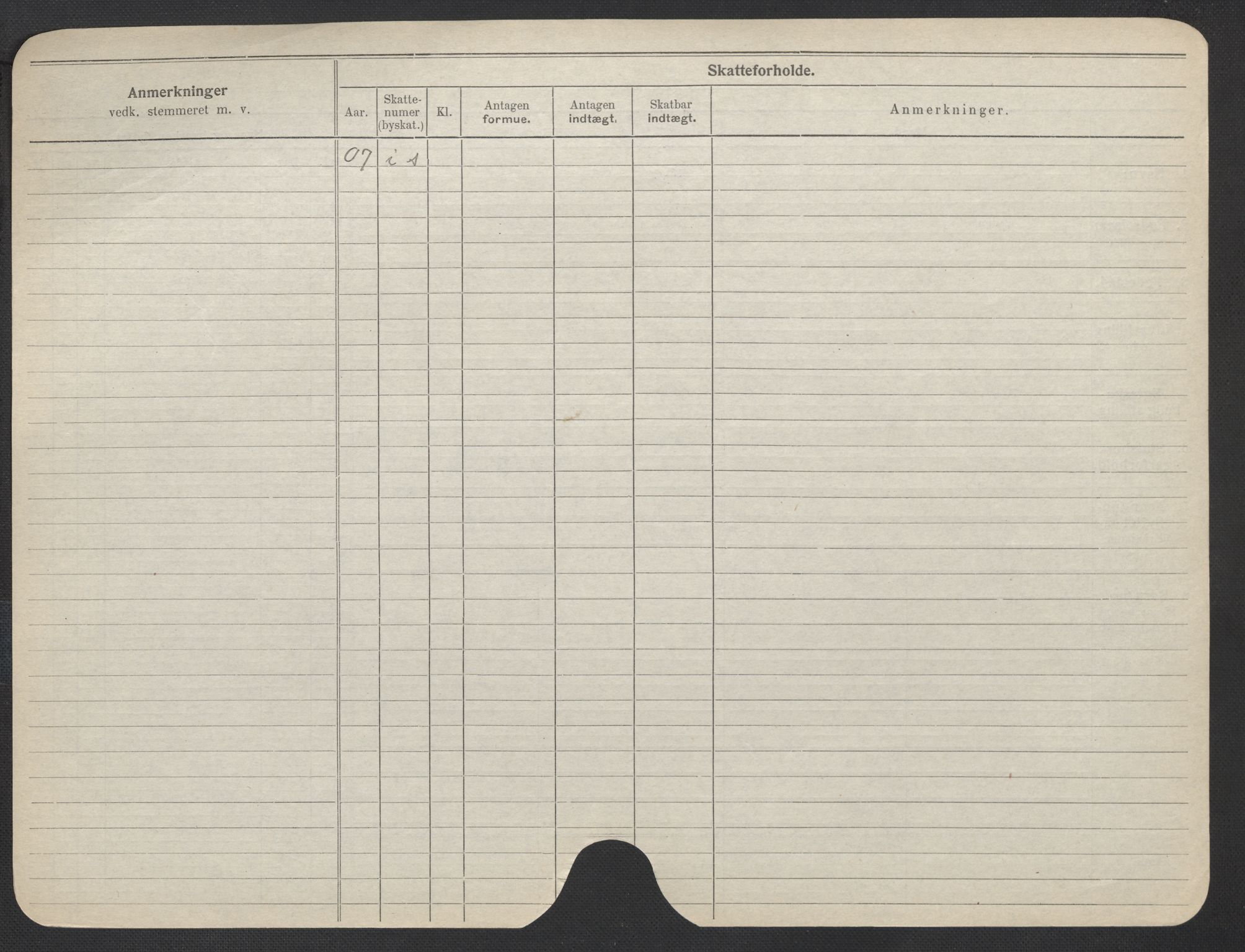 Oslo folkeregister, Registerkort, AV/SAO-A-11715/F/Fa/Fac/L0018: Kvinner, 1906-1914, s. 549b