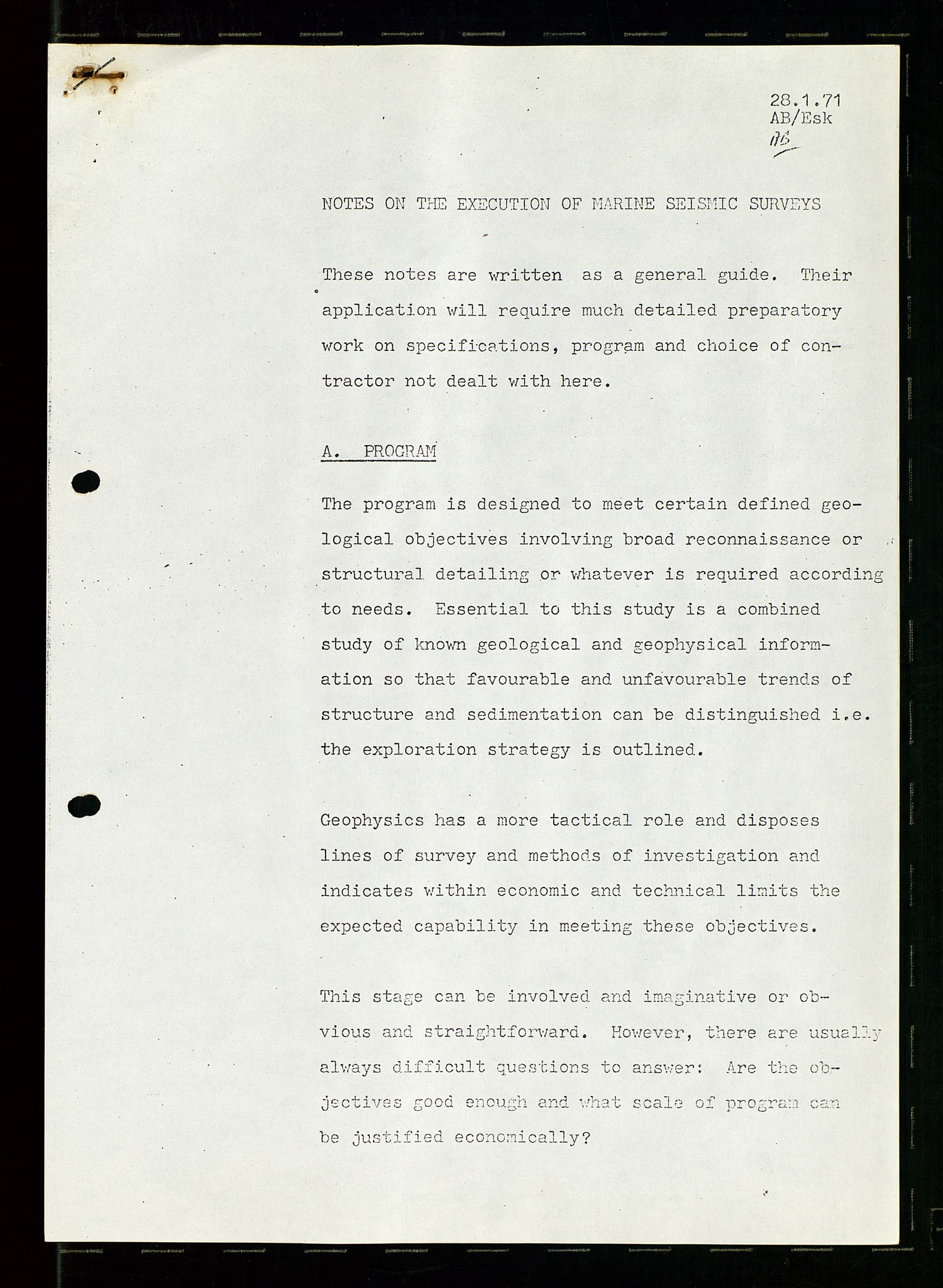 Industridepartementet, Oljekontoret, AV/SAST-A-101348/Dc/L0003: Ekofisk prosjekt, utbygging av Ekofiskfeltet, diverse, 1970-1972