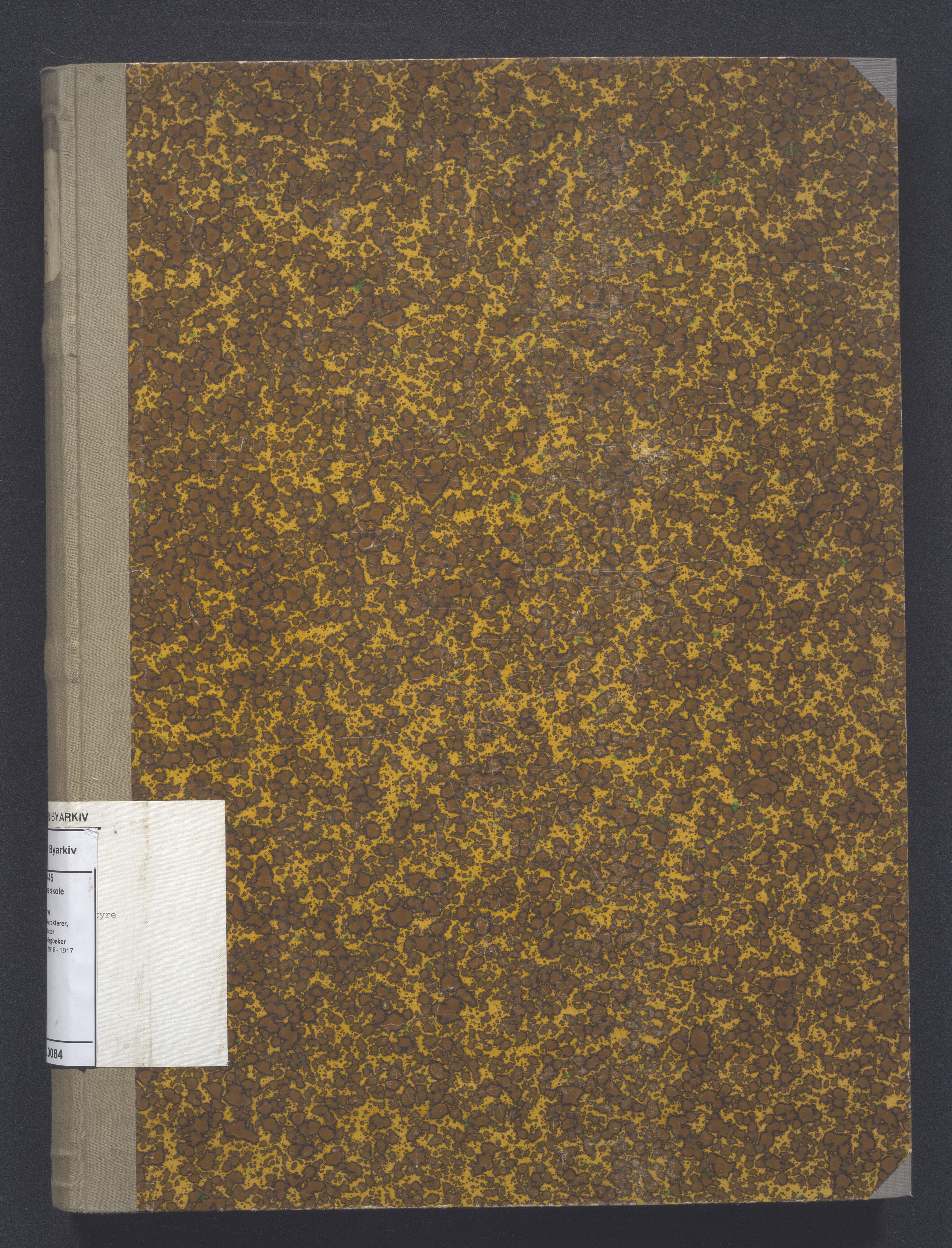 Stavanger kommune. Johannes skole, BYST/A-0445/G/Ga/L0084: Klassedagbok, 1916-1917