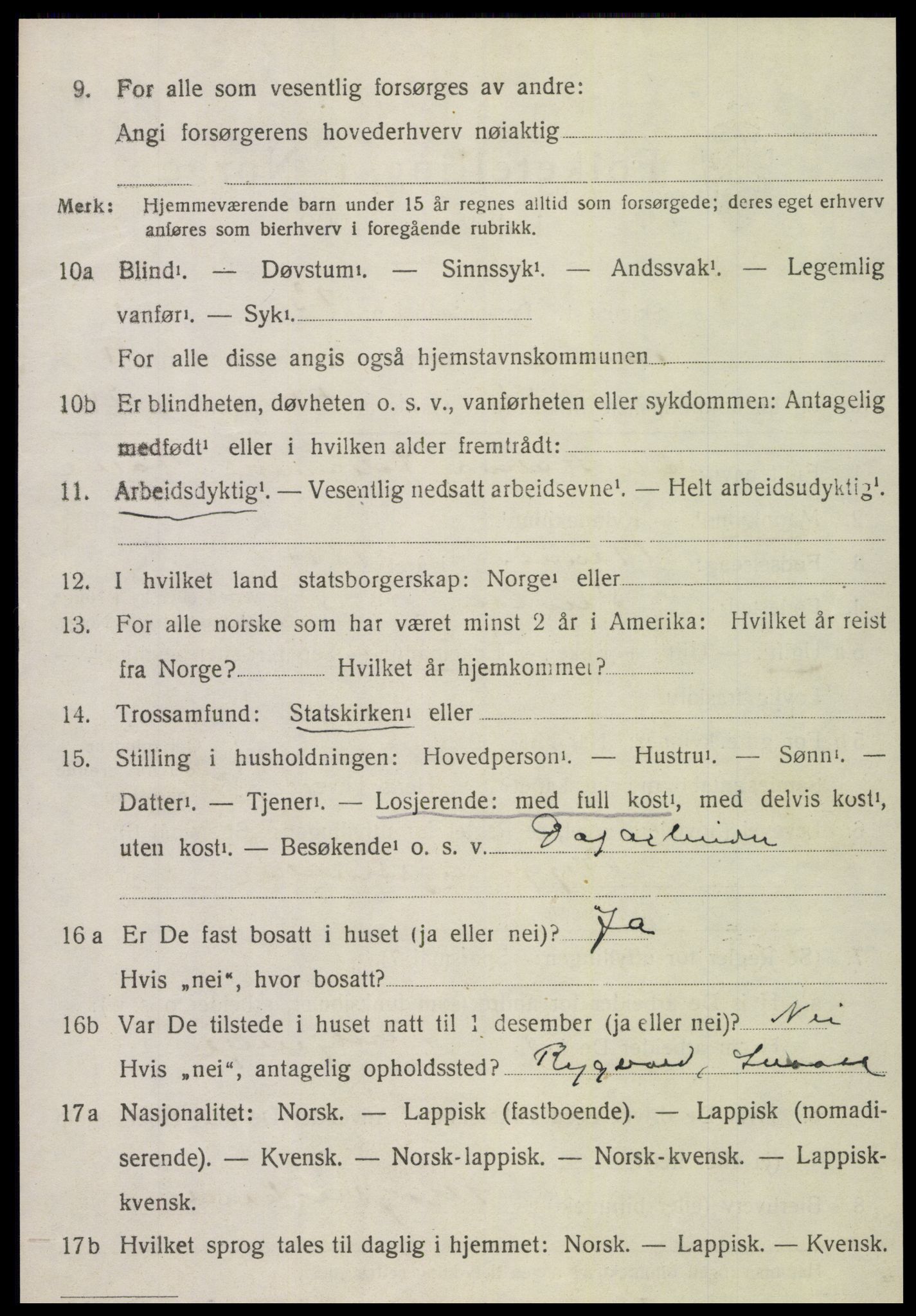 SAT, Folketelling 1920 for 1736 Snåsa herred, 1920, s. 4299