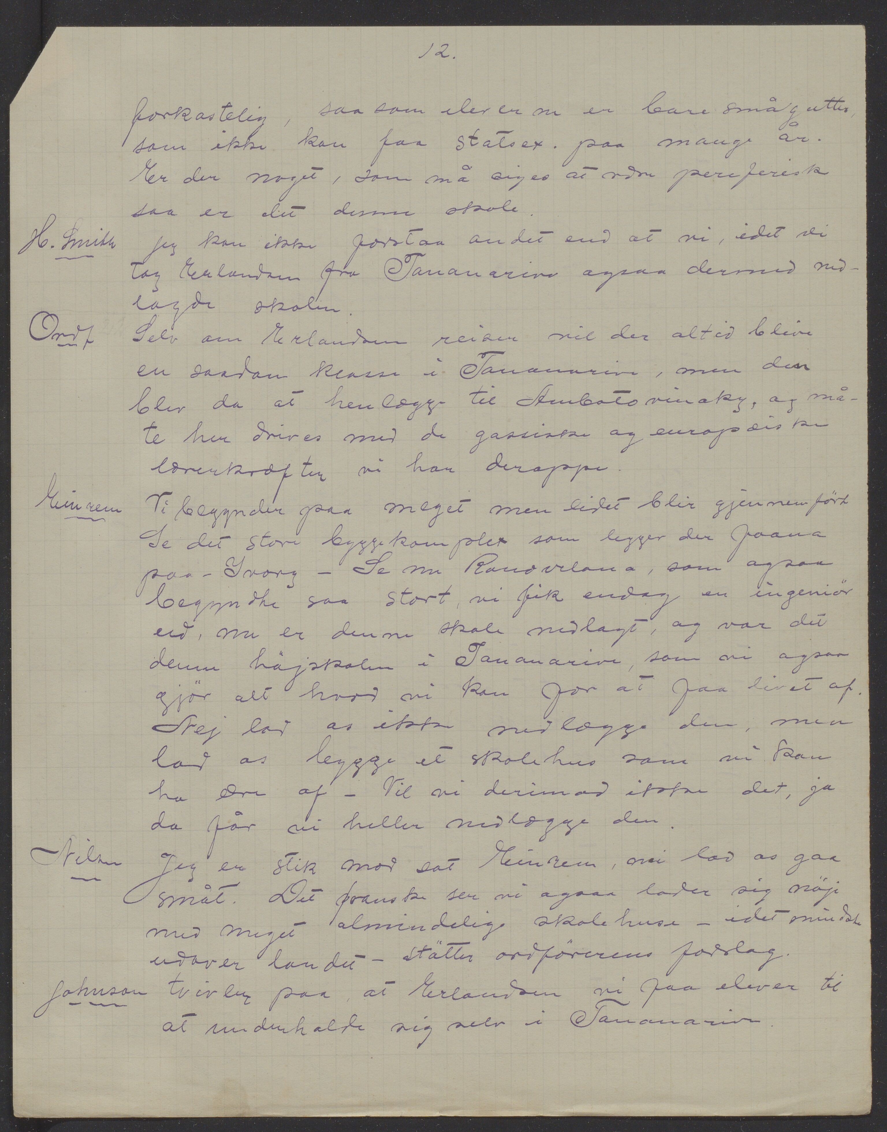 Det Norske Misjonsselskap - hovedadministrasjonen, VID/MA-A-1045/D/Da/Daa/L0043/0010: Konferansereferat og årsberetninger / Konferansereferat fra Madagaskar Innland, del II., 1900