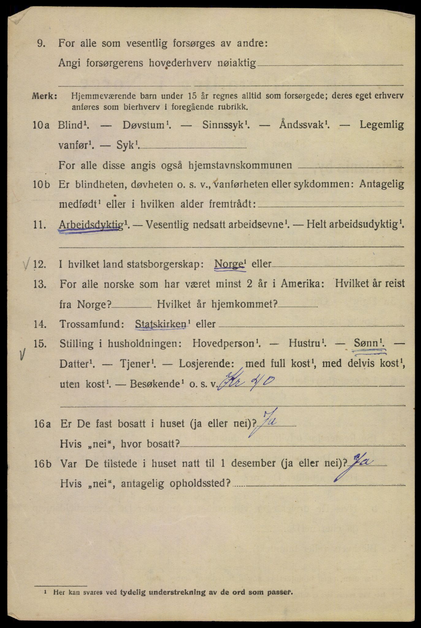 SAO, Folketelling 1920 for 0301 Kristiania kjøpstad, 1920, s. 596912
