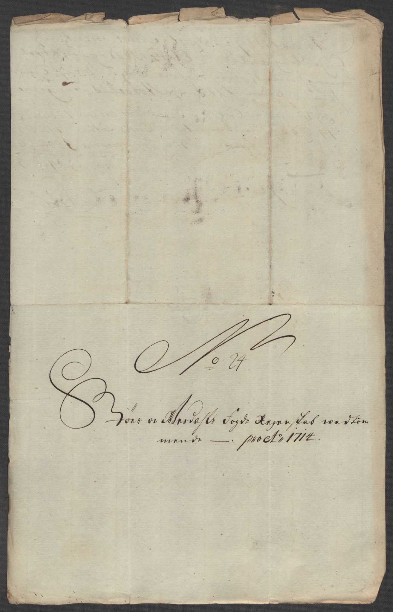 Rentekammeret inntil 1814, Reviderte regnskaper, Fogderegnskap, RA/EA-4092/R62/L4204: Fogderegnskap Stjørdal og Verdal, 1714, s. 247