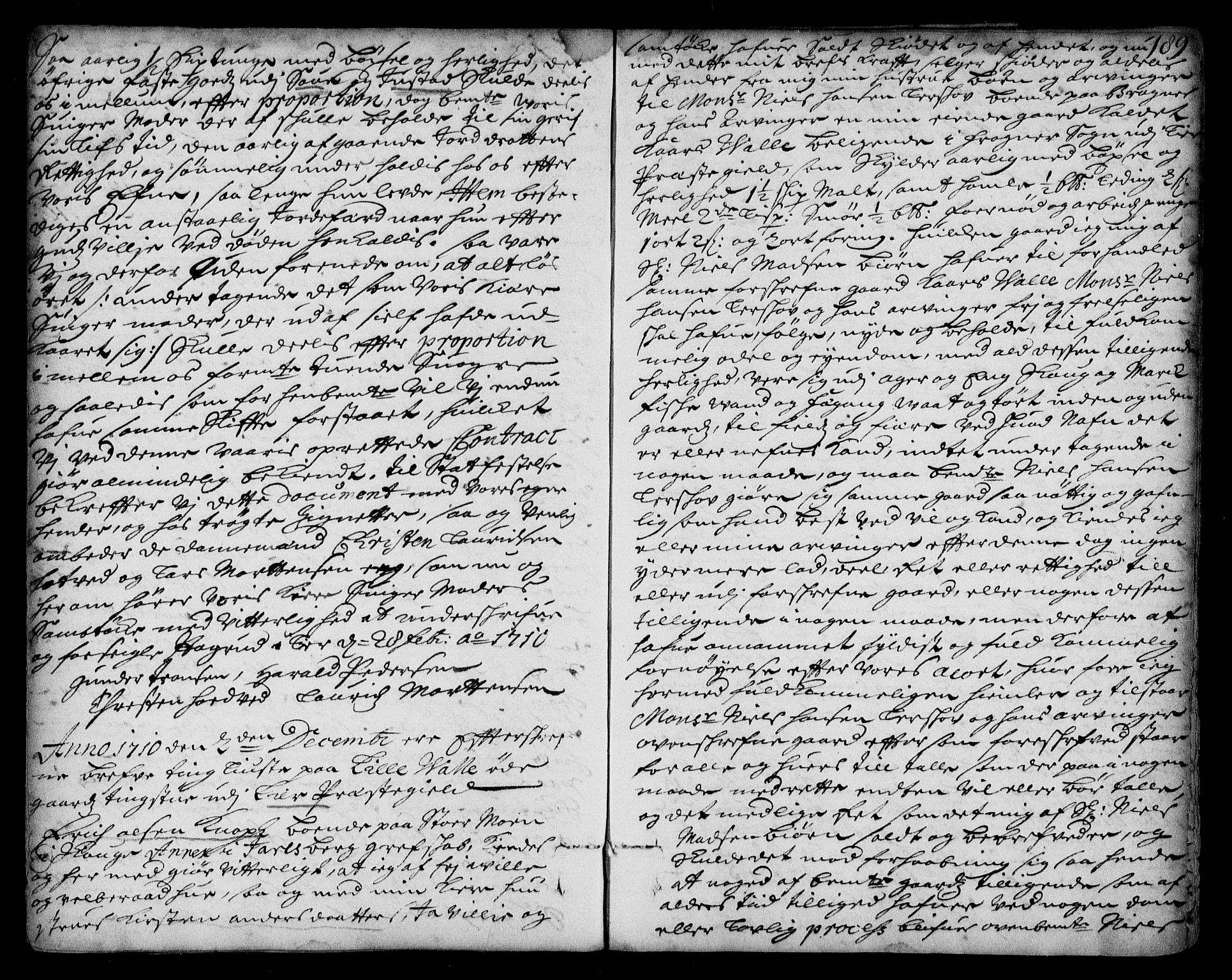 Lier, Røyken og Hurum sorenskriveri, AV/SAKO-A-89/G/Ga/Gaa/L0001: Pantebok nr. I, 1701-1725, s. 189
