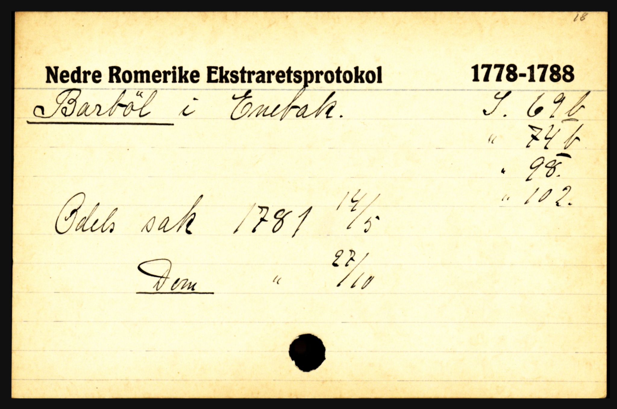 Statsarkivet i Oslo, AV/SAO-A-10621/Z/Zb/L0009: Enebakk (Auen - Årsrud), Feiring (Almelien - Torgunrød), Fet m/ Rælingen (Auten - Garder), s. 25