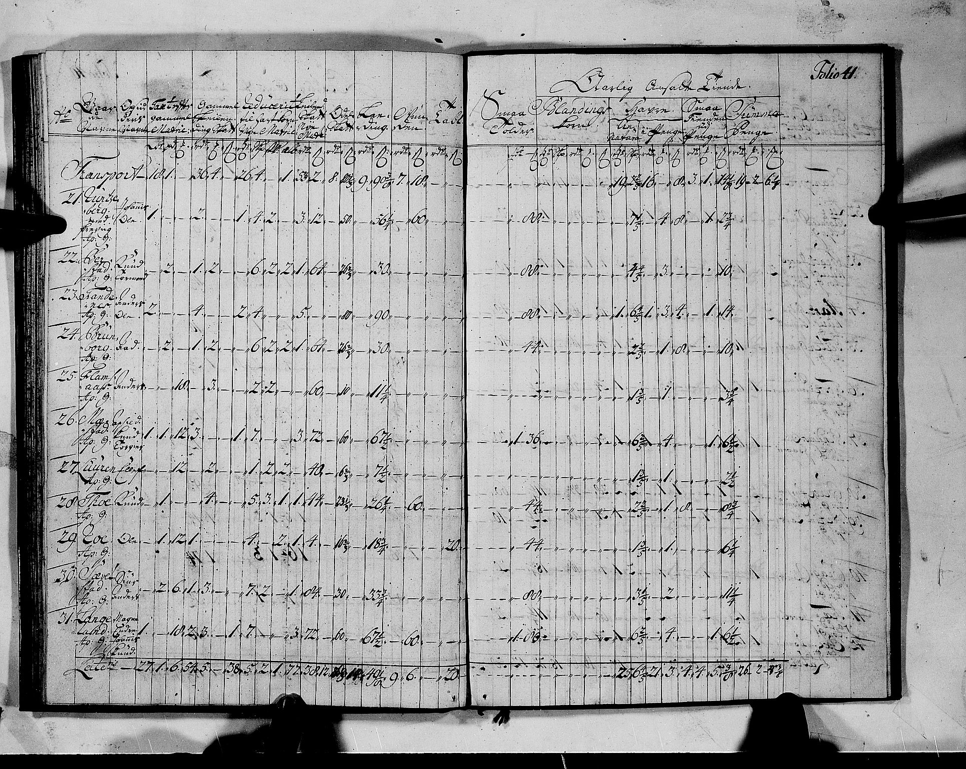 Rentekammeret inntil 1814, Realistisk ordnet avdeling, AV/RA-EA-4070/N/Nb/Nbf/L0142: Voss matrikkelprotokoll, 1723, s. 45