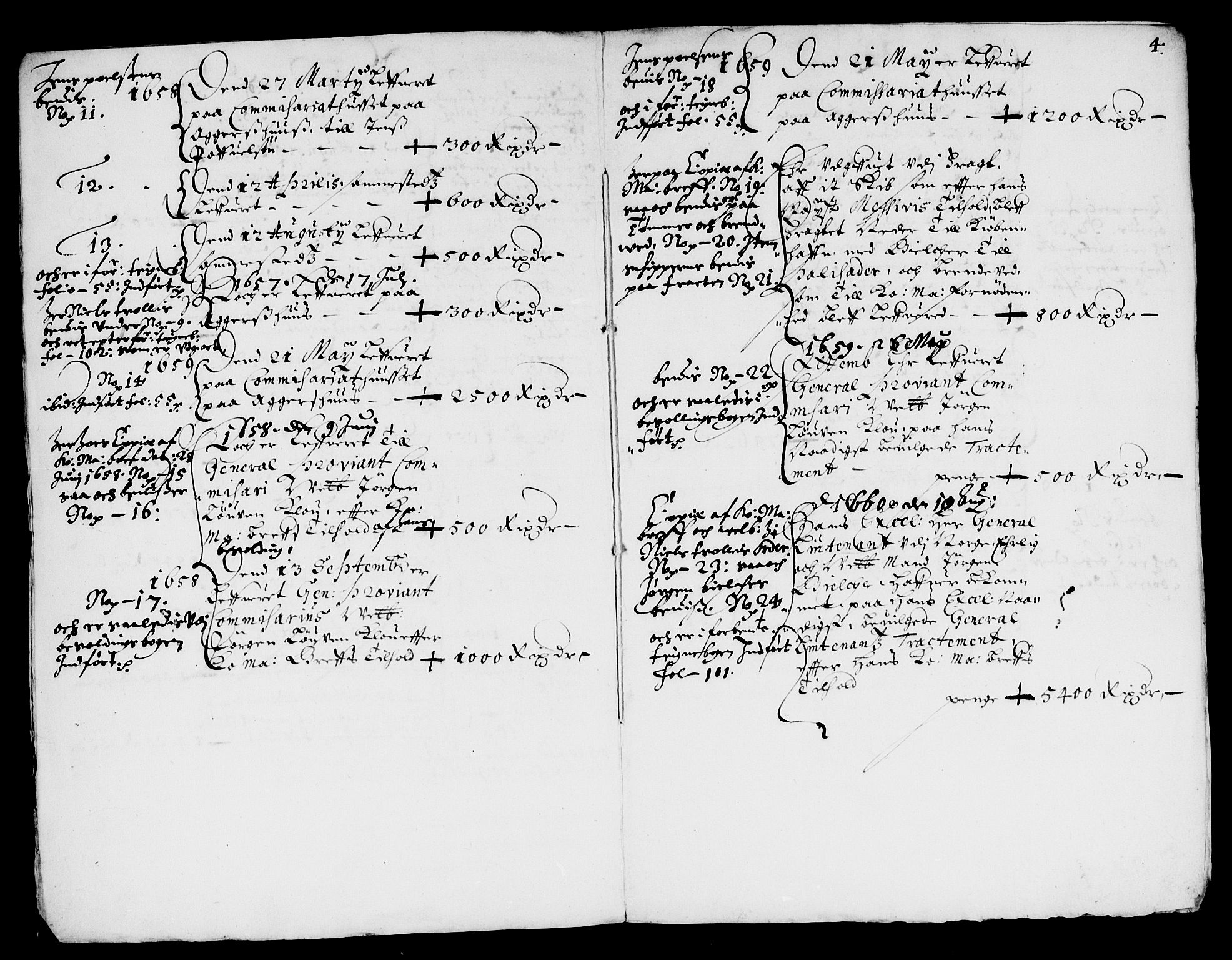 Rentekammeret inntil 1814, Reviderte regnskaper, Lensregnskaper, AV/RA-EA-5023/R/Rb/Rbp/L0047: Bratsberg len, 1659-1662