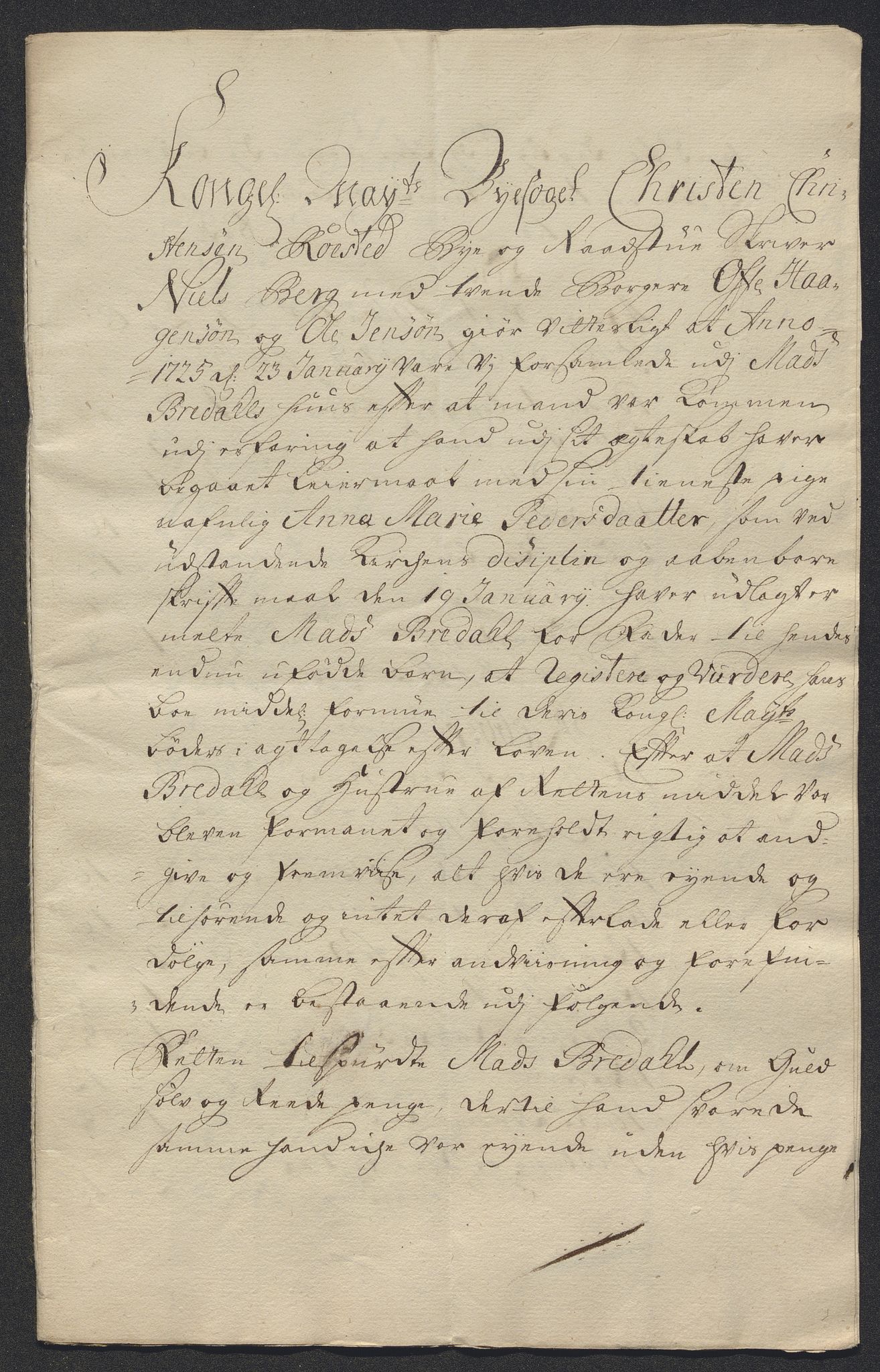 Rentekammeret inntil 1814, Reviderte regnskaper, Byregnskaper, AV/RA-EA-4066/R/Rm/L0286: [M19] Sikt og sakefall, 1719-1727, s. 384