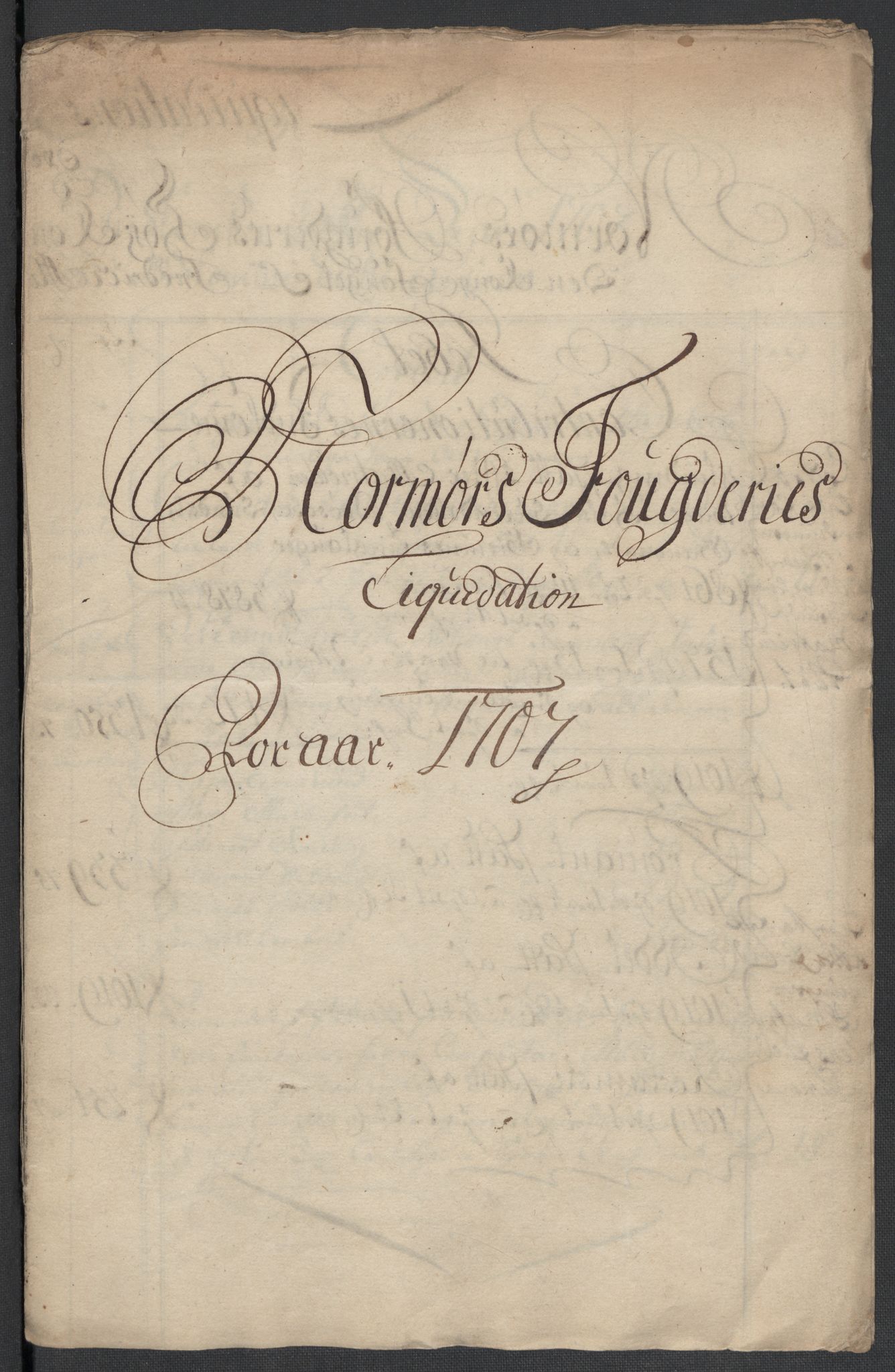 Rentekammeret inntil 1814, Reviderte regnskaper, Fogderegnskap, RA/EA-4092/R56/L3742: Fogderegnskap Nordmøre, 1706-1707, s. 171