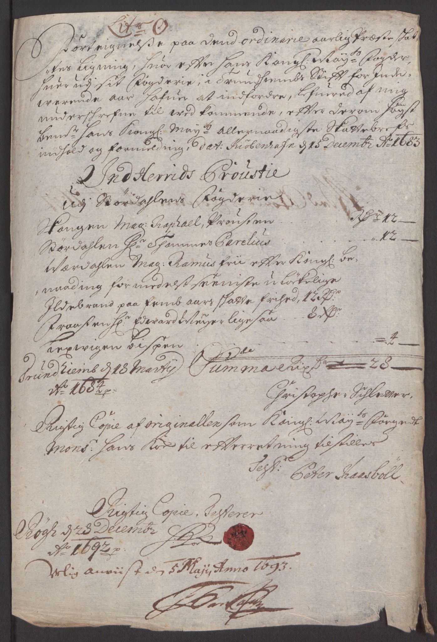 Rentekammeret inntil 1814, Reviderte regnskaper, Fogderegnskap, AV/RA-EA-4092/R62/L4185: Fogderegnskap Stjørdal og Verdal, 1692, s. 212