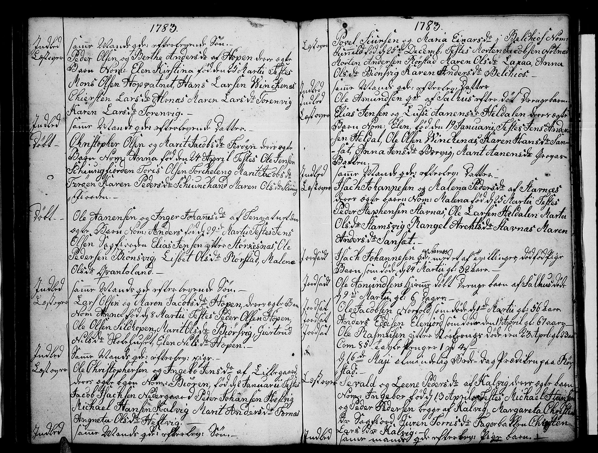Ministerialprotokoller, klokkerbøker og fødselsregistre - Nordland, AV/SAT-A-1459/853/L0766: Ministerialbok nr. 853A05, 1745-1791