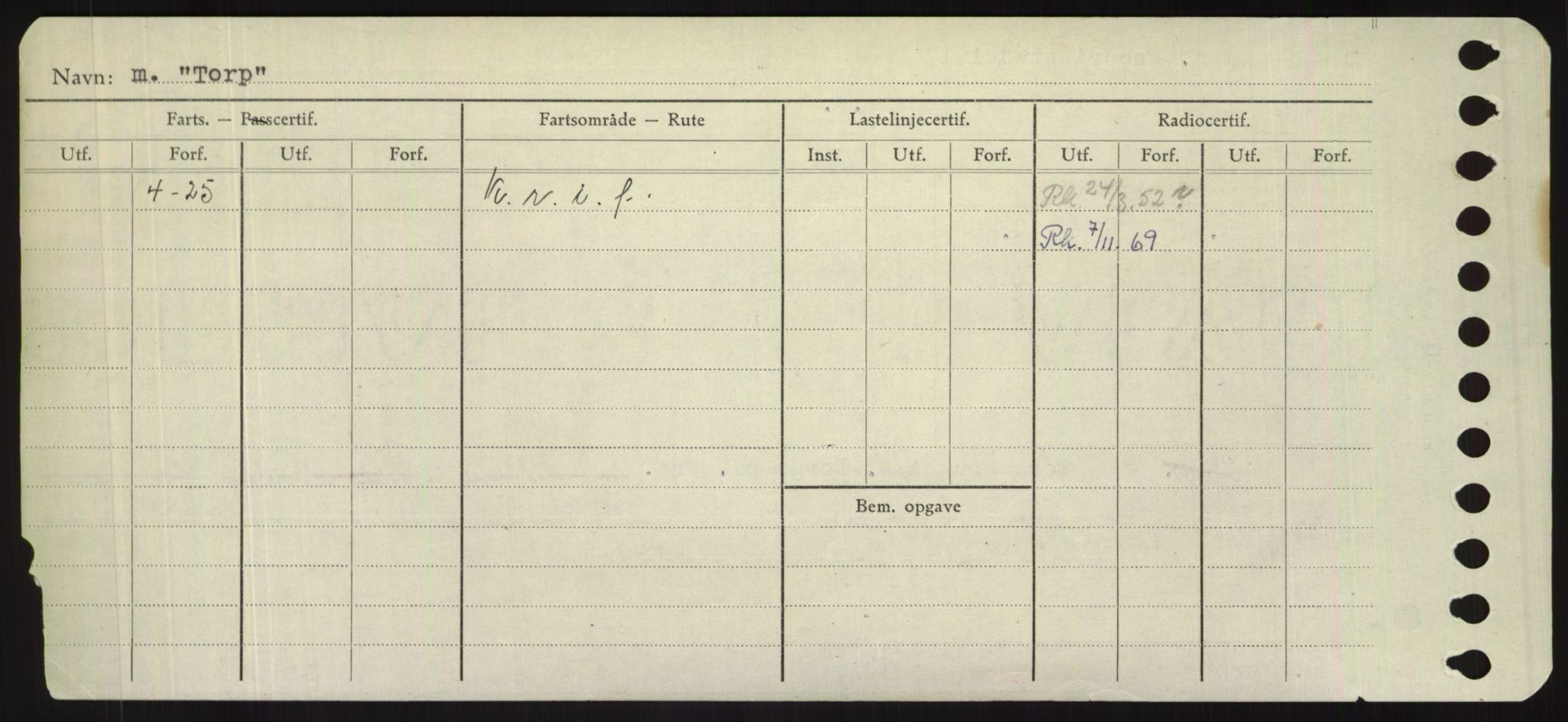 Sjøfartsdirektoratet med forløpere, Skipsmålingen, RA/S-1627/H/Hd/L0039: Fartøy, Ti-Tø, s. 362