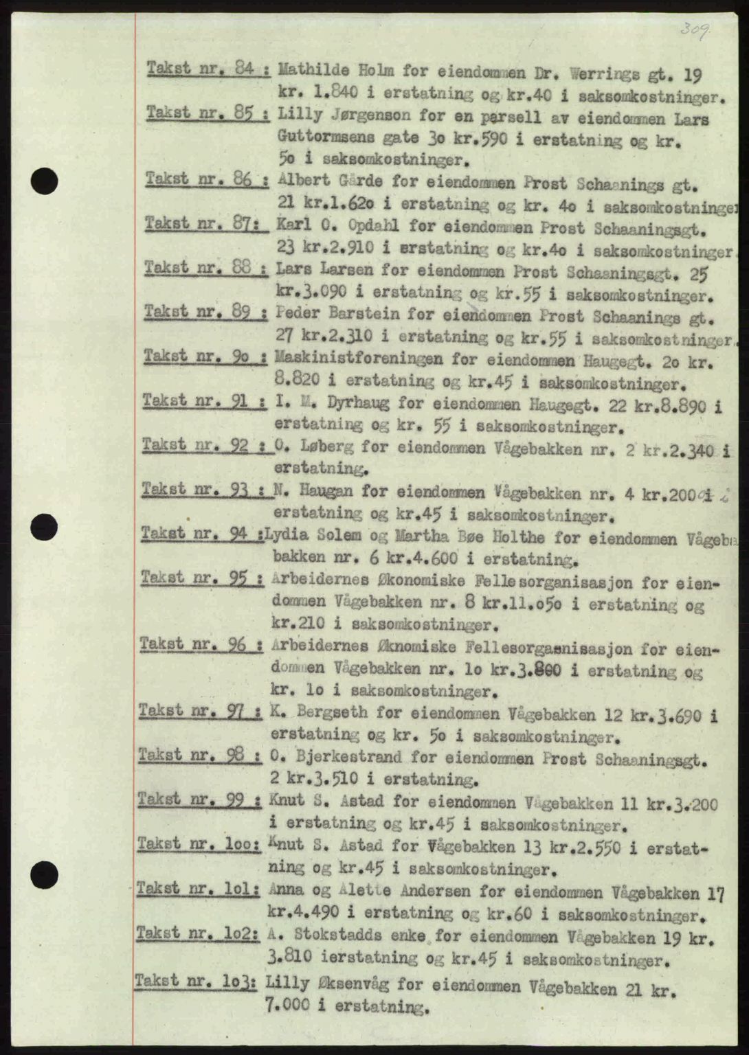 Kristiansund byfogd, AV/SAT-A-4587/A/27: Pantebok nr. 40, 1946-1946, Dagboknr: 681/1946