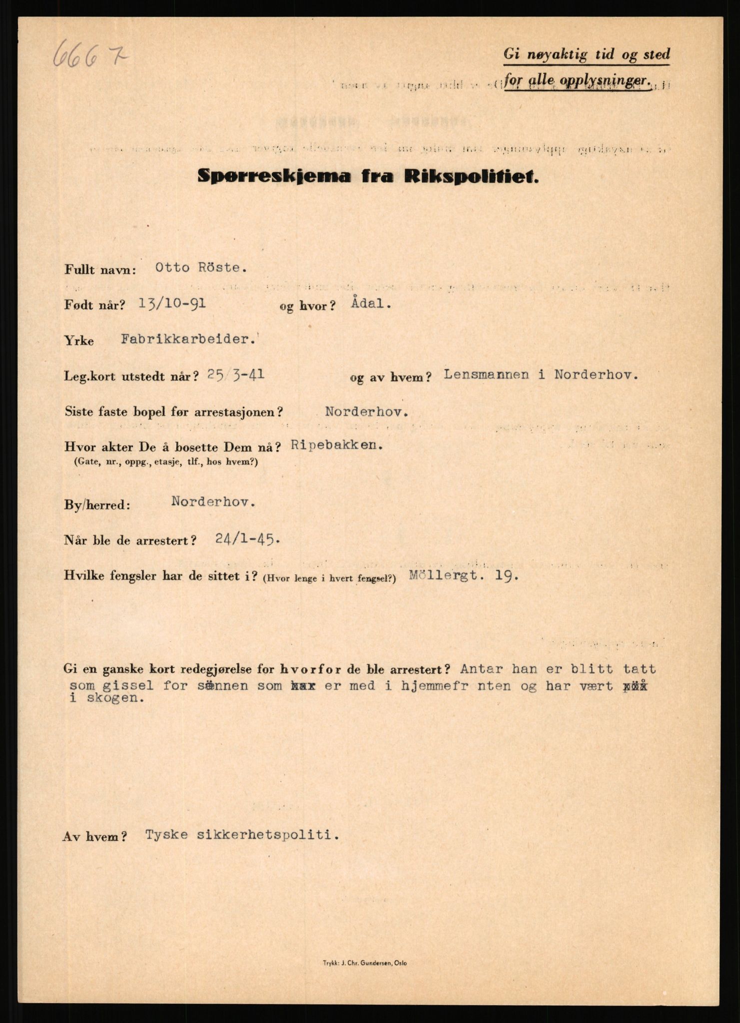 Rikspolitisjefen, AV/RA-S-1560/L/L0014: Pettersen, Aksel - Savosnick, Ernst, 1940-1945, s. 1050
