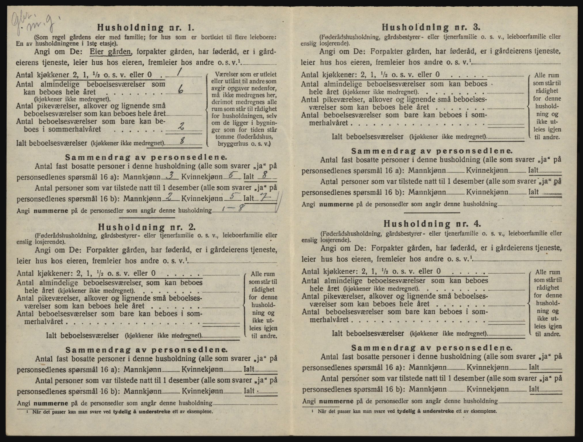 SAO, Folketelling 1920 for 0129 Degernes herred, 1920, s. 39