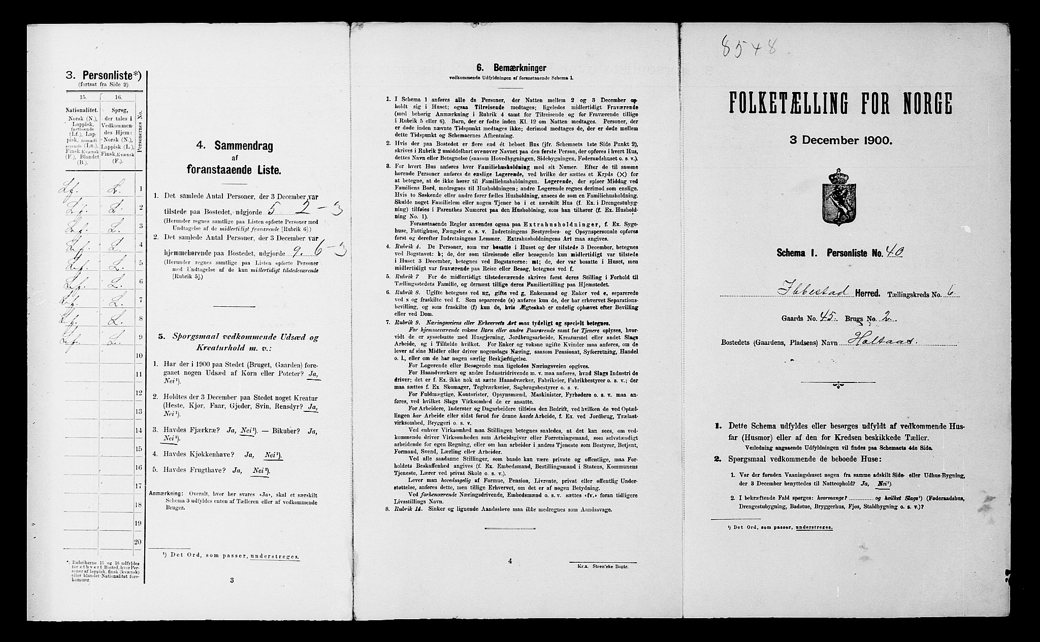 SATØ, Folketelling 1900 for 1917 Ibestad herred, 1900, s. 924