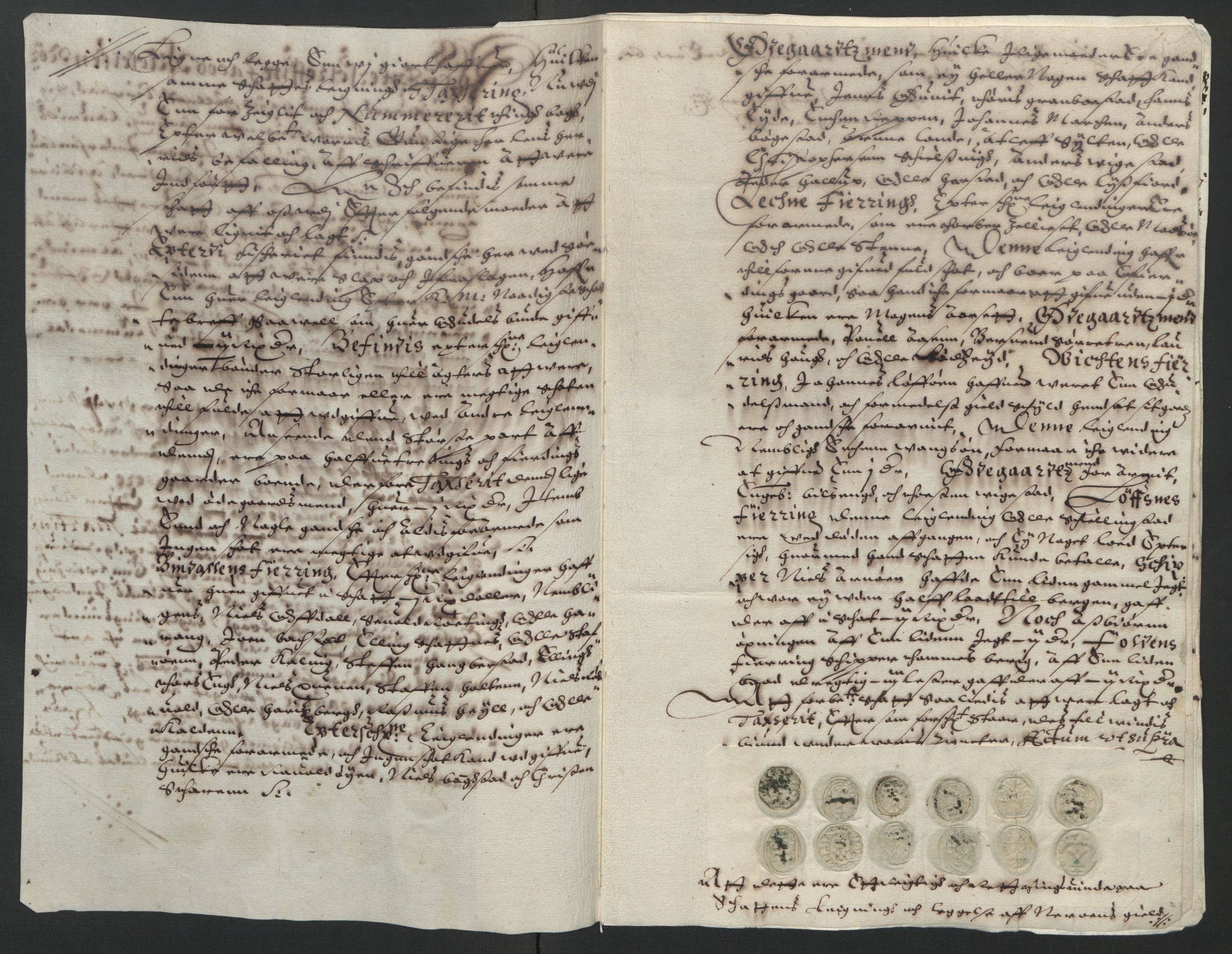 Rentekammeret inntil 1814, Reviderte regnskaper, Lensregnskaper, AV/RA-EA-5023/R/Rb/Rbw/L0075: Trondheim len, 1640-1643