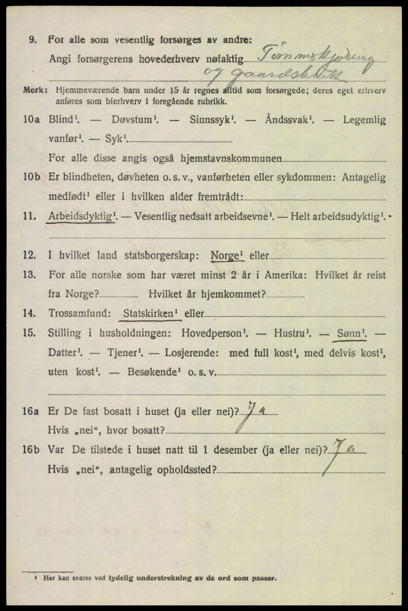 SAH, Folketelling 1920 for 0428 Trysil herred, 1920, s. 6248