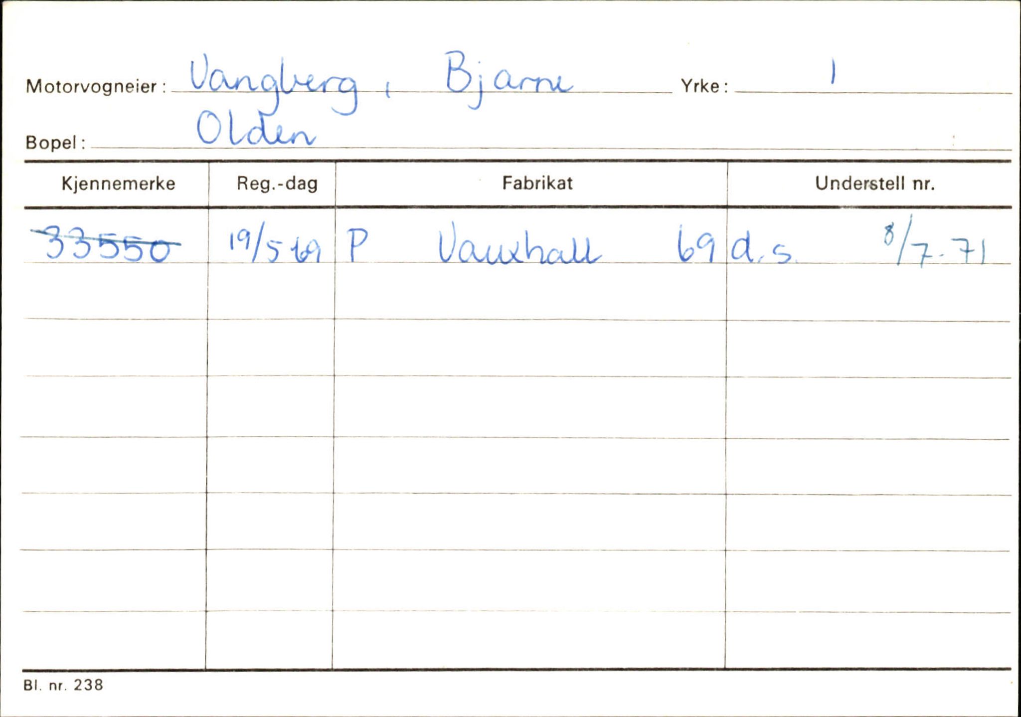 Statens vegvesen, Sogn og Fjordane vegkontor, AV/SAB-A-5301/4/F/L0131: Eigarregister Høyanger P-Å. Stryn S-Å, 1945-1975, s. 2221