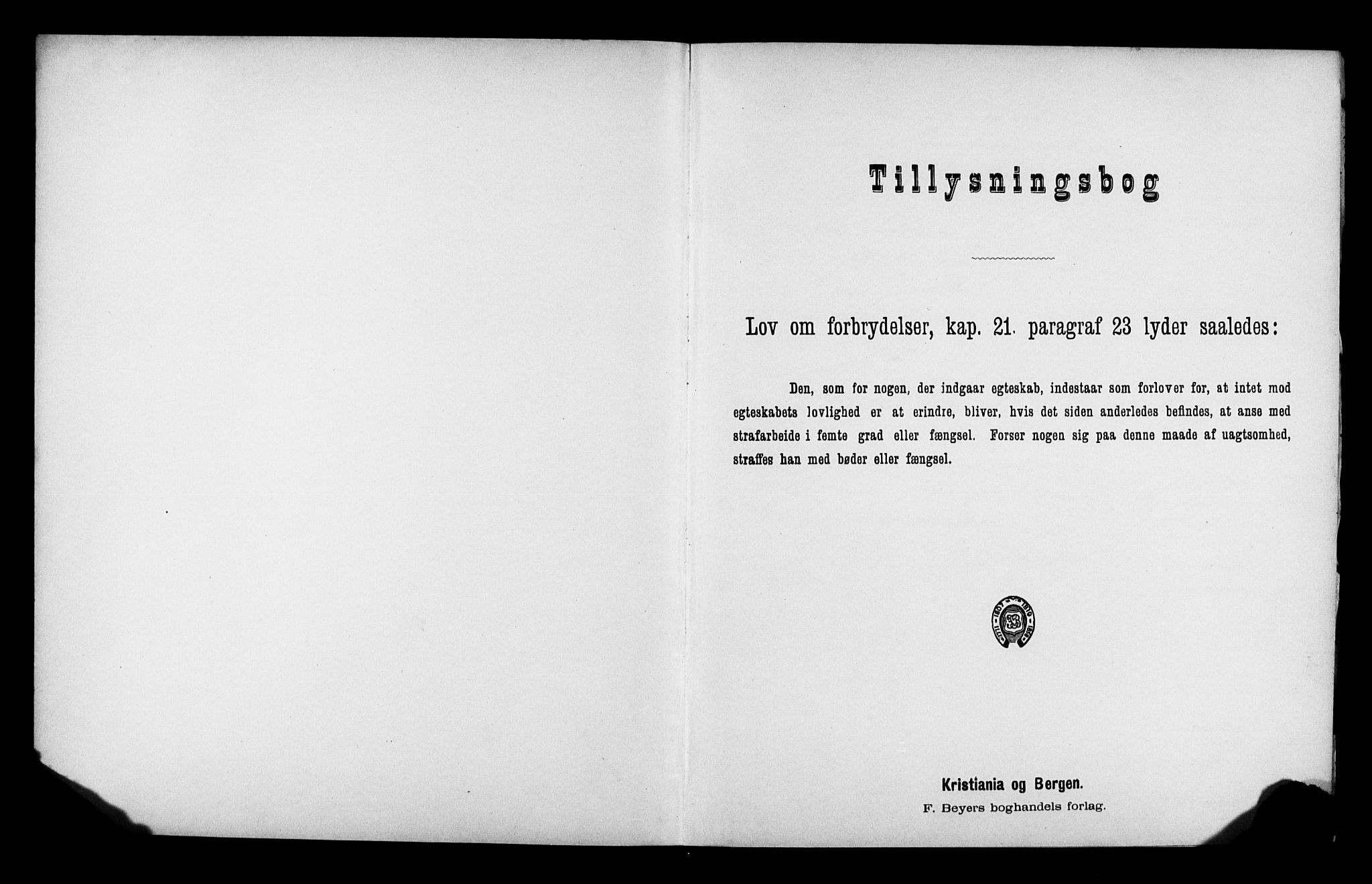Balsfjord sokneprestembete, AV/SATØ-S-1303/H/Hd/L0032: Lysningsprotokoll nr. 32, 1907-1910