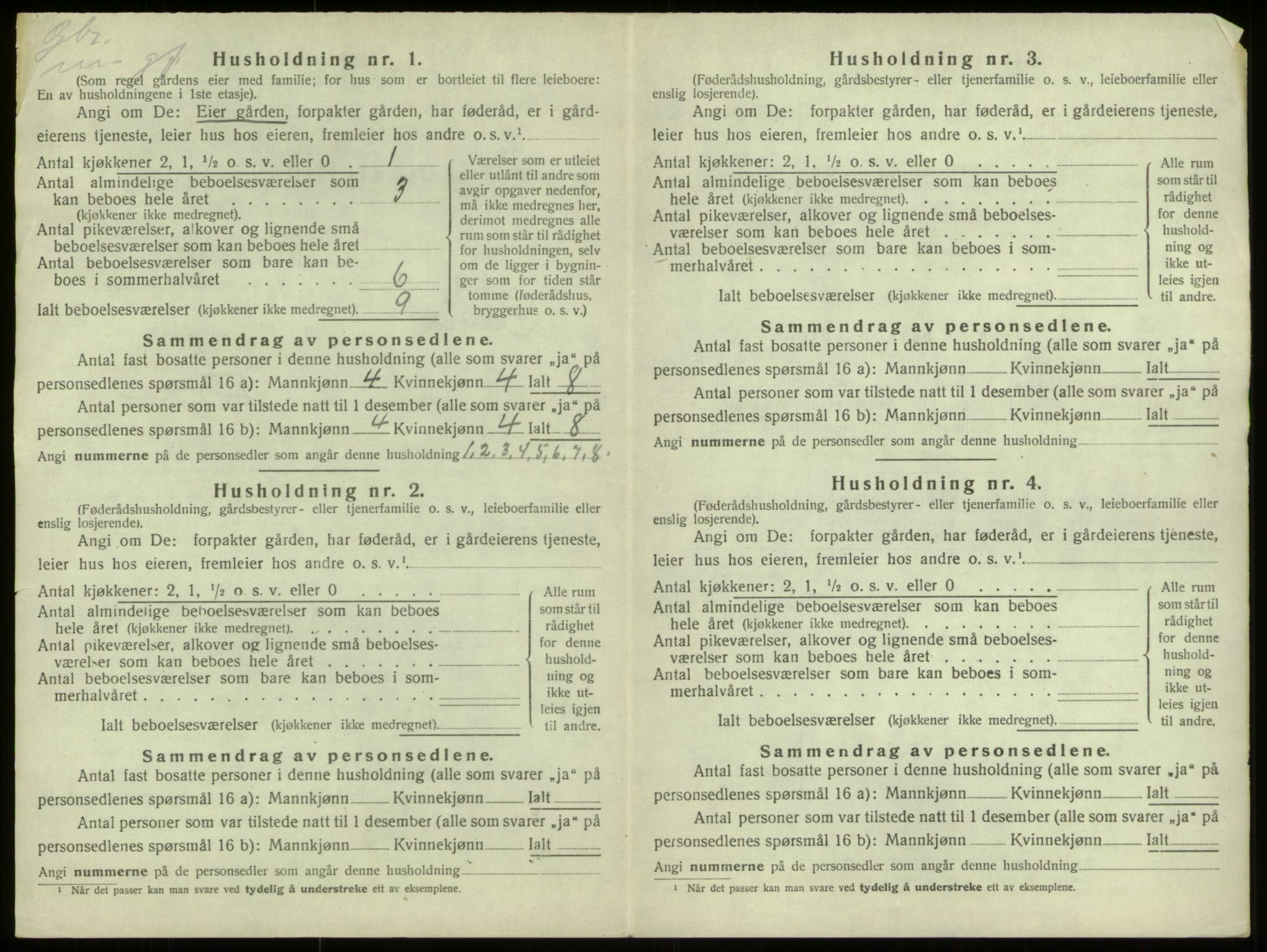 SAB, Folketelling 1920 for 1442 Davik herred, 1920, s. 79