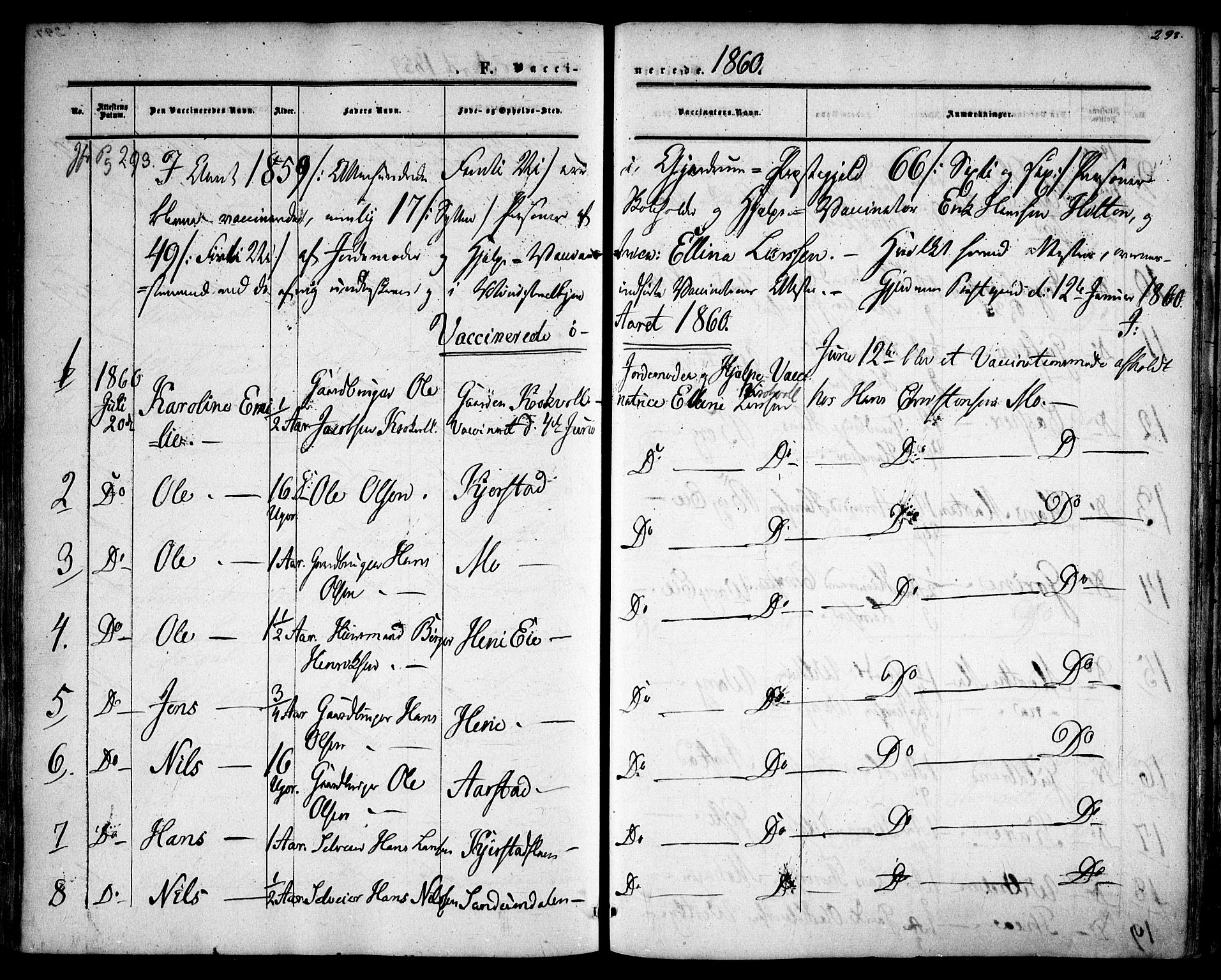 Gjerdrum prestekontor Kirkebøker, AV/SAO-A-10412b/F/Fa/L0007: Ministerialbok nr. I 7, 1857-1866, s. 298