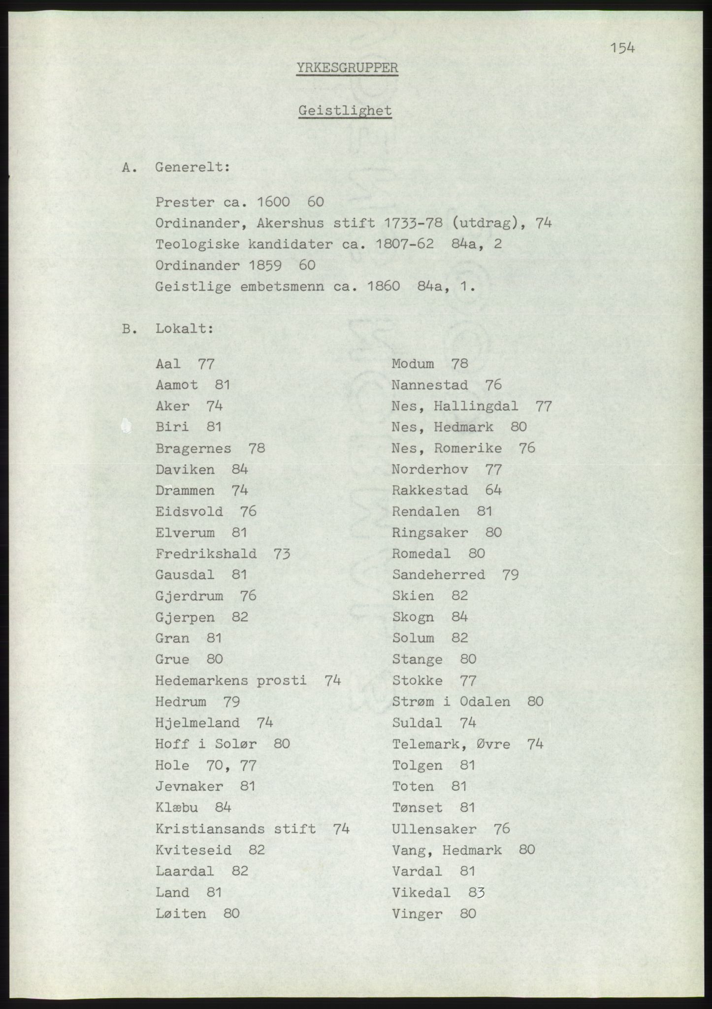 Lassens samlinger, RA/PA-0051, s. 154