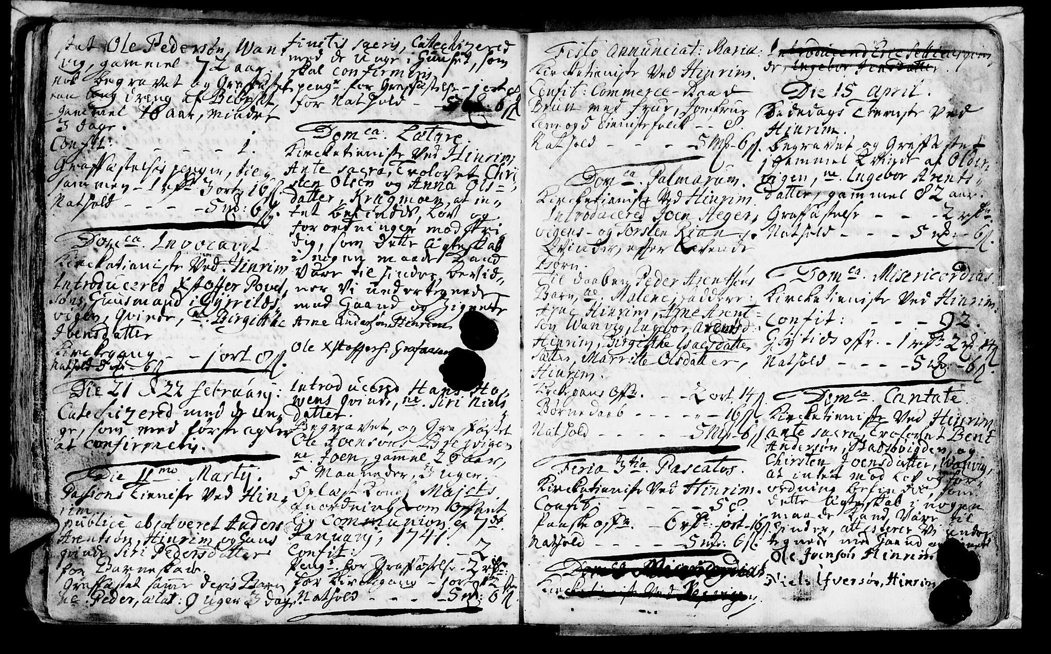 Ministerialprotokoller, klokkerbøker og fødselsregistre - Nord-Trøndelag, AV/SAT-A-1458/701/L0002: Ministerialbok nr. 701A02 /2, 1738-1752