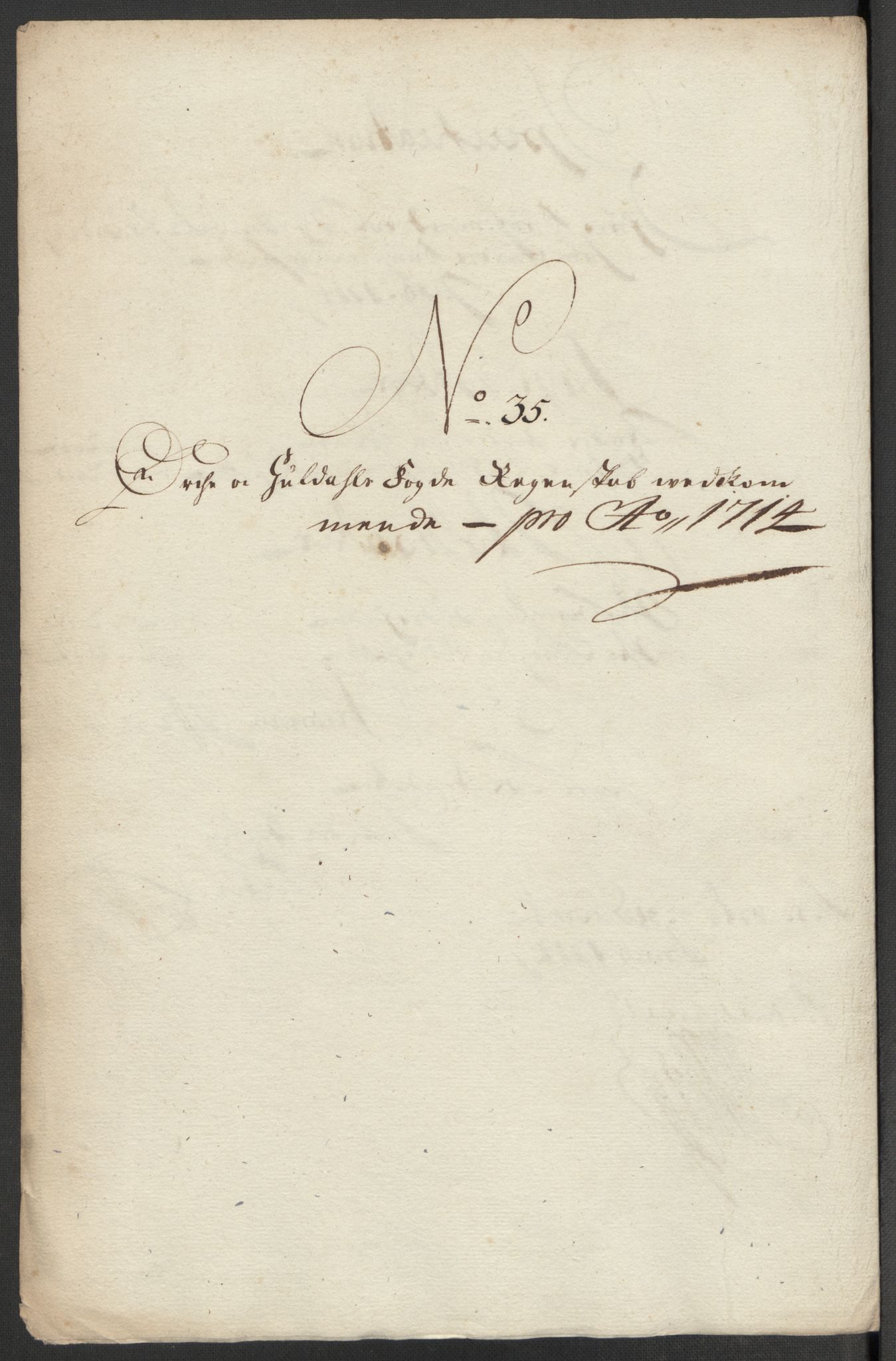 Rentekammeret inntil 1814, Reviderte regnskaper, Fogderegnskap, AV/RA-EA-4092/R60/L3965: Fogderegnskap Orkdal og Gauldal, 1714, s. 319