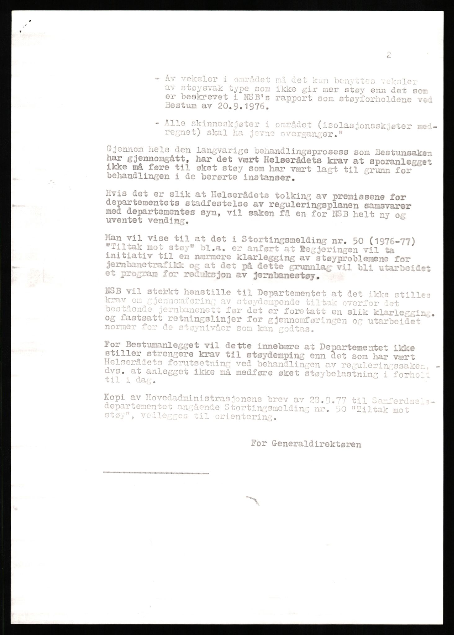 Norges statsbaner, Hovedadministrasjonen, Plankontoret for Oslo S, AV/RA-S-5410/D/L0171: Driftsbanegården. Øvrige driftsbanegårder, 1976-1978, s. 12