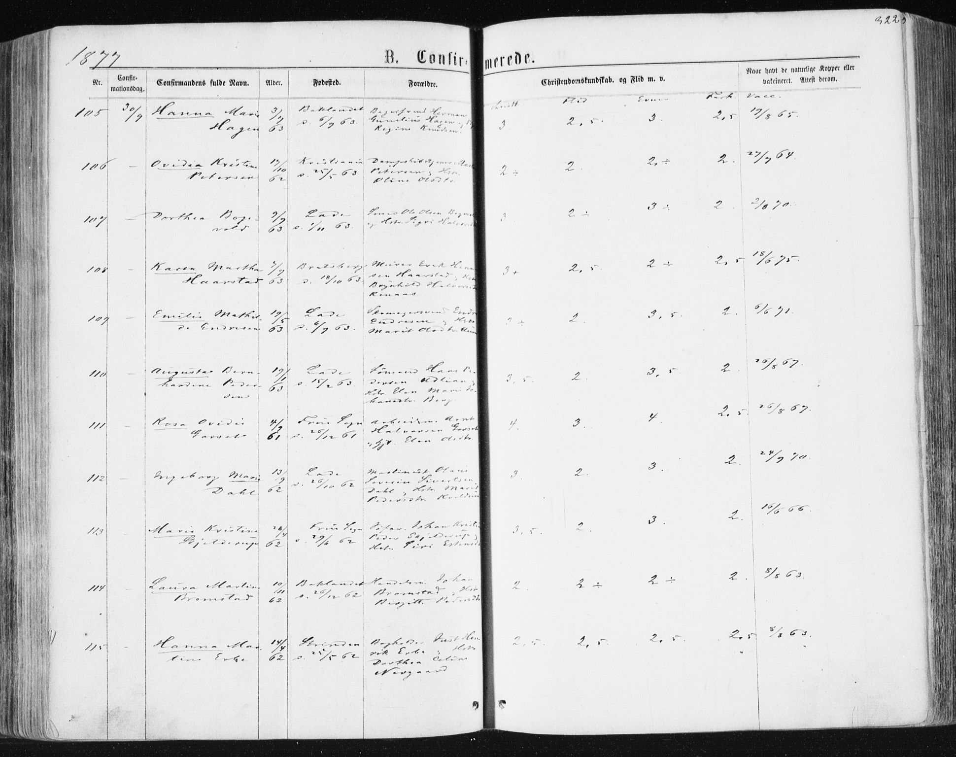 Ministerialprotokoller, klokkerbøker og fødselsregistre - Sør-Trøndelag, SAT/A-1456/604/L0186: Ministerialbok nr. 604A07, 1866-1877, s. 322