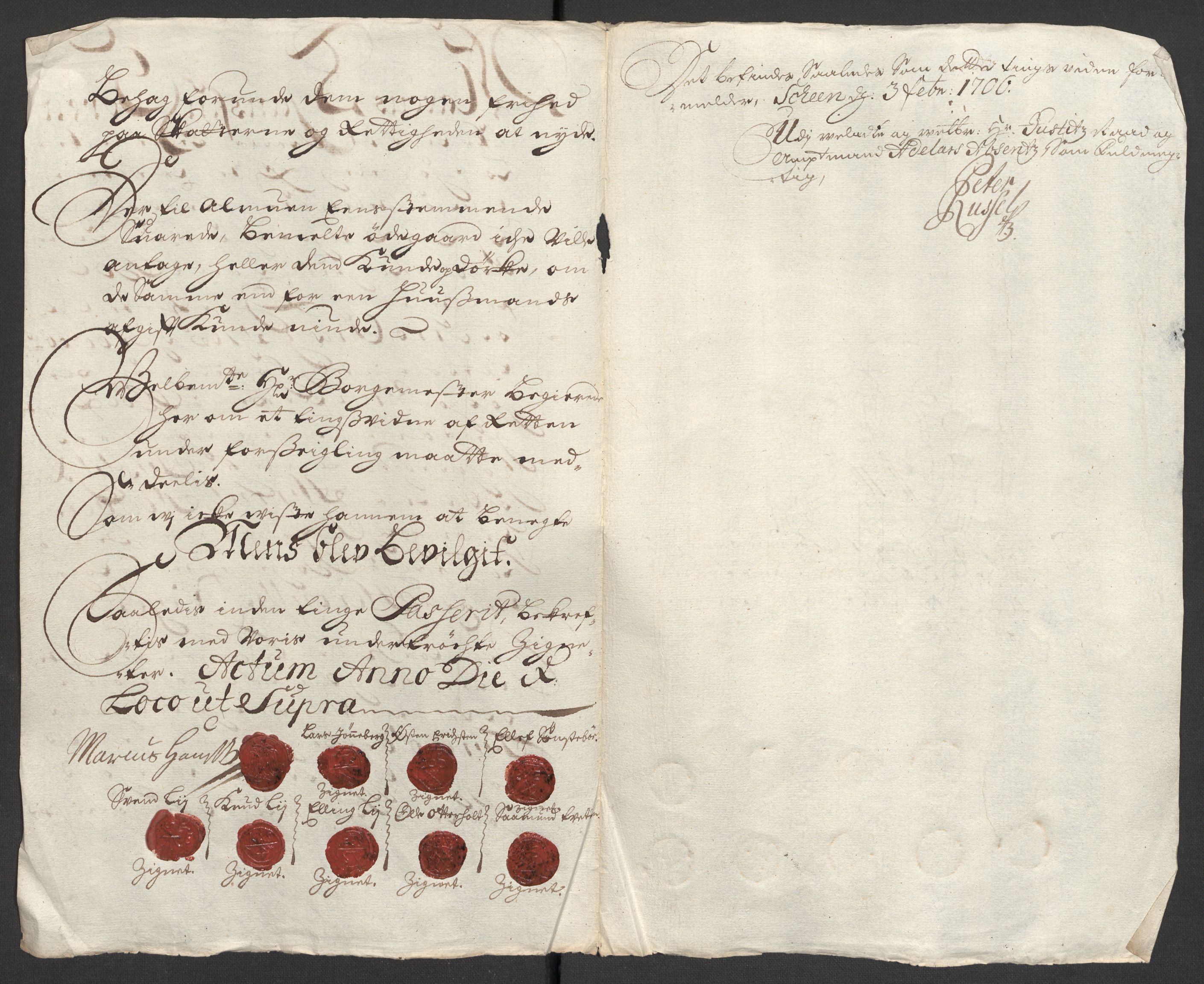 Rentekammeret inntil 1814, Reviderte regnskaper, Fogderegnskap, AV/RA-EA-4092/R36/L2114: Fogderegnskap Øvre og Nedre Telemark og Bamble, 1705, s. 171