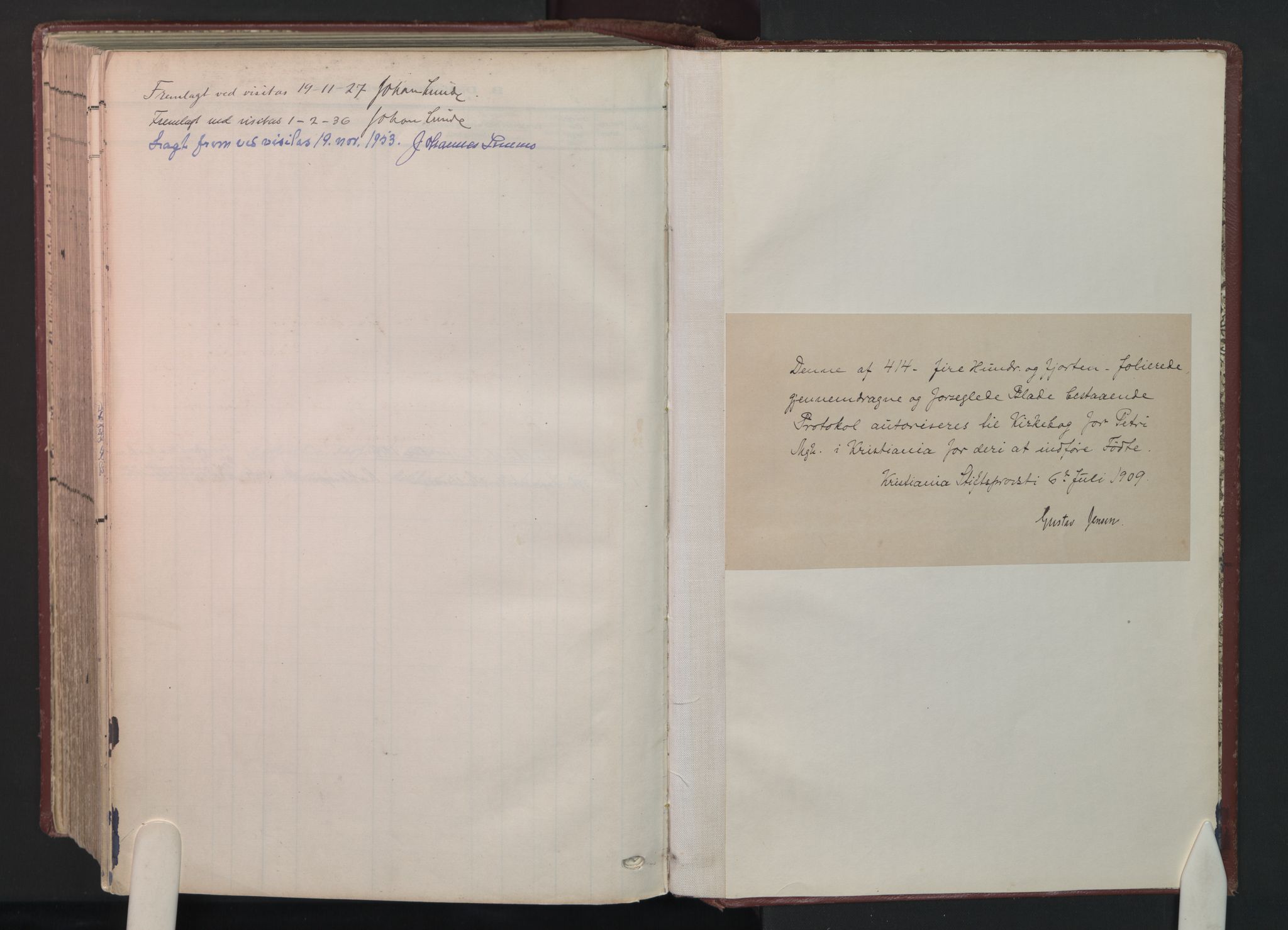 Petrus prestekontor Kirkebøker, AV/SAO-A-10872/F/Fa/L0012: Ministerialbok nr. I 12, 1909-1936