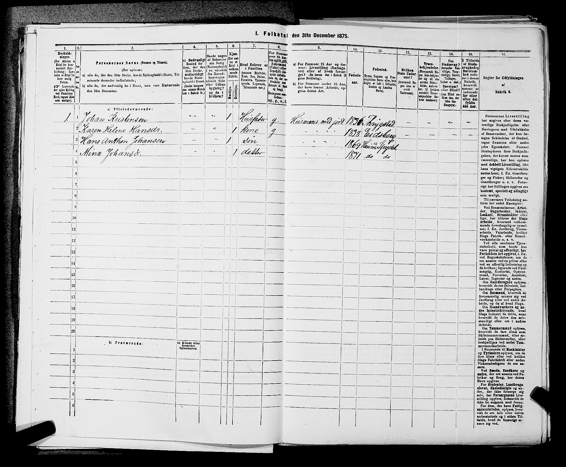 RA, Folketelling 1875 for 0123P Spydeberg prestegjeld, 1875, s. 56