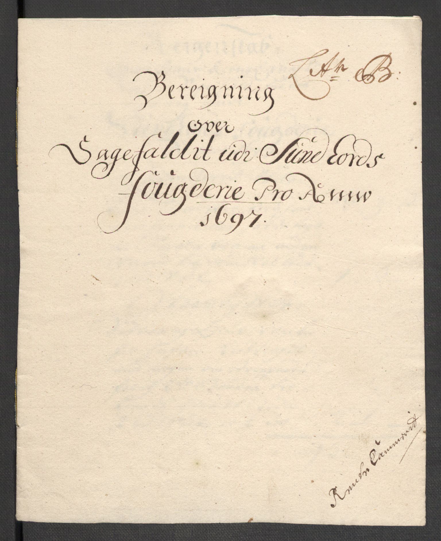 Rentekammeret inntil 1814, Reviderte regnskaper, Fogderegnskap, RA/EA-4092/R48/L2977: Fogderegnskap Sunnhordland og Hardanger, 1697-1698, s. 30