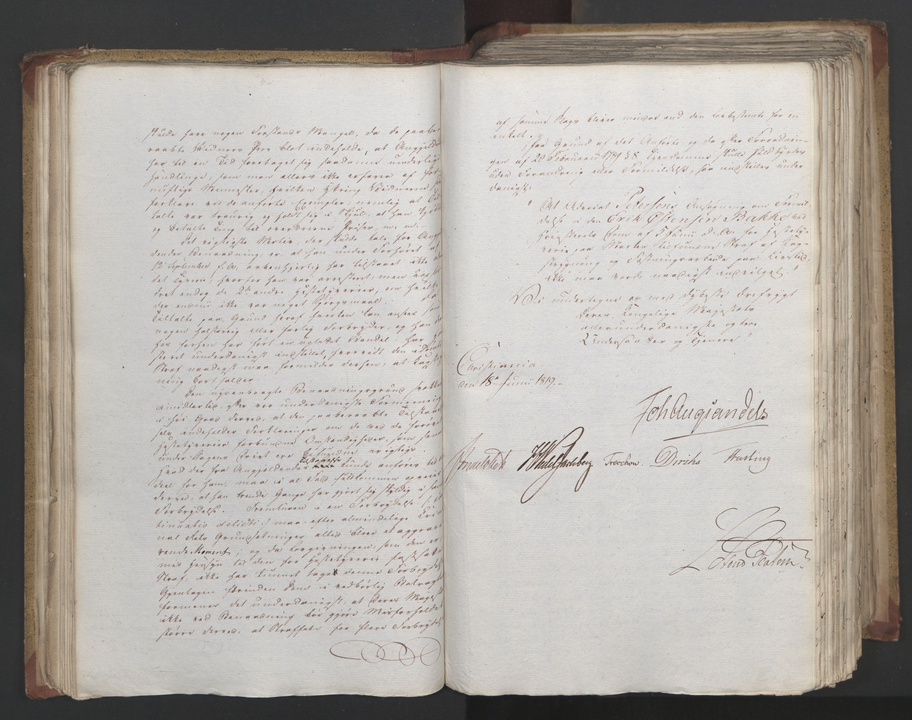 Statsrådsavdelingen i Stockholm, AV/RA-S-1003/D/Da/L0019: Regjeringsinnstillinger nr. 3856-4052, 1819, s. 61