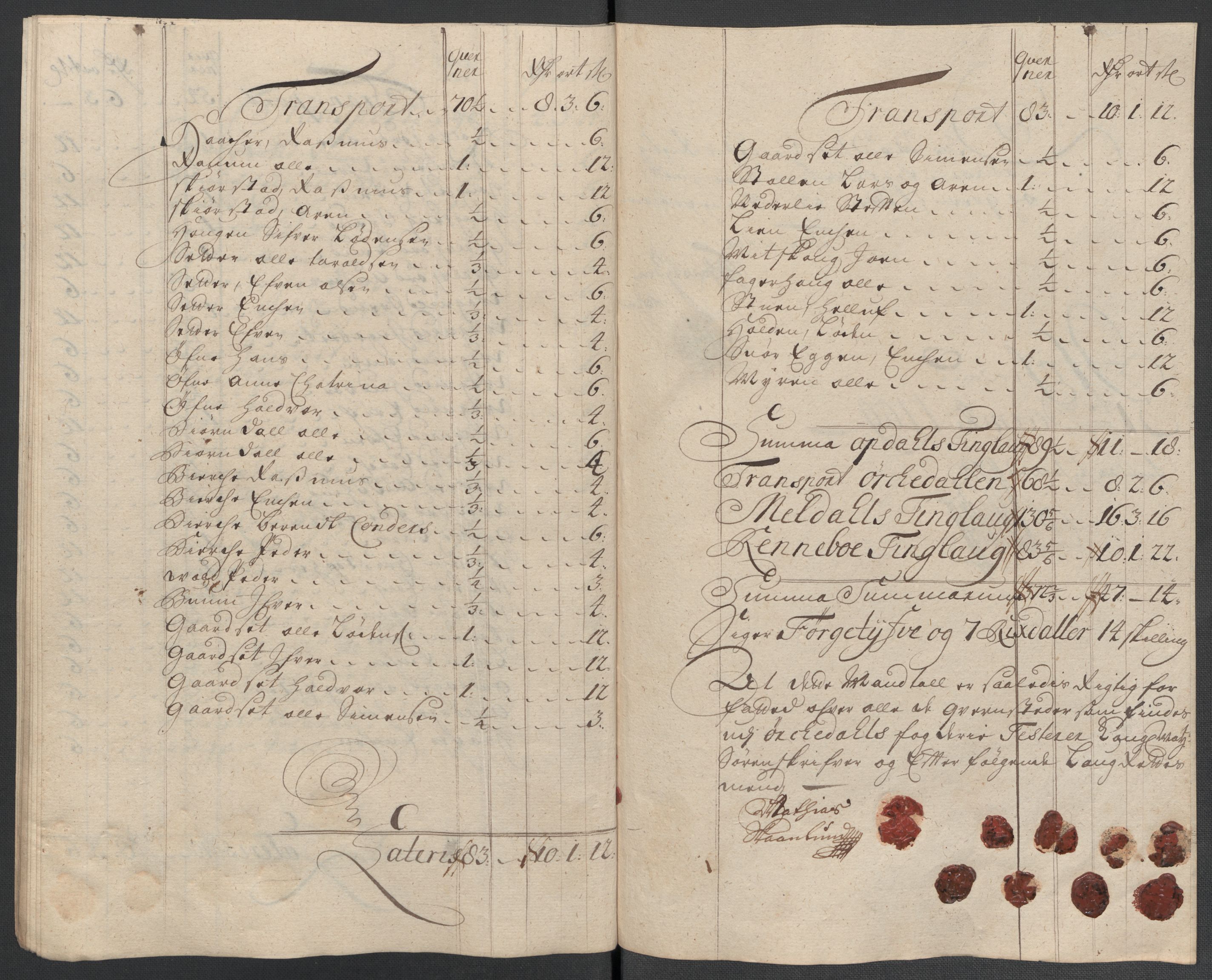 Rentekammeret inntil 1814, Reviderte regnskaper, Fogderegnskap, RA/EA-4092/R60/L3959: Fogderegnskap Orkdal og Gauldal, 1709, s. 152