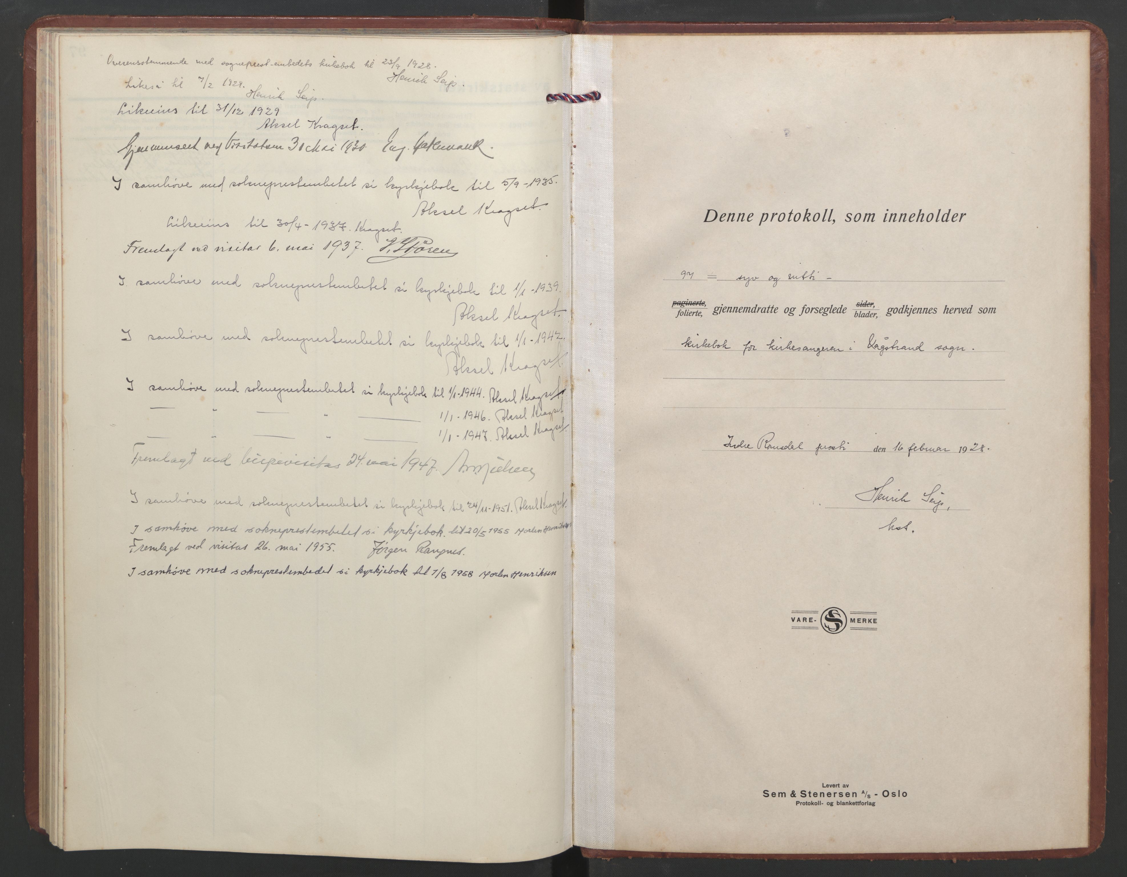 Ministerialprotokoller, klokkerbøker og fødselsregistre - Møre og Romsdal, AV/SAT-A-1454/550/L0619: Klokkerbok nr. 550C02, 1928-1967