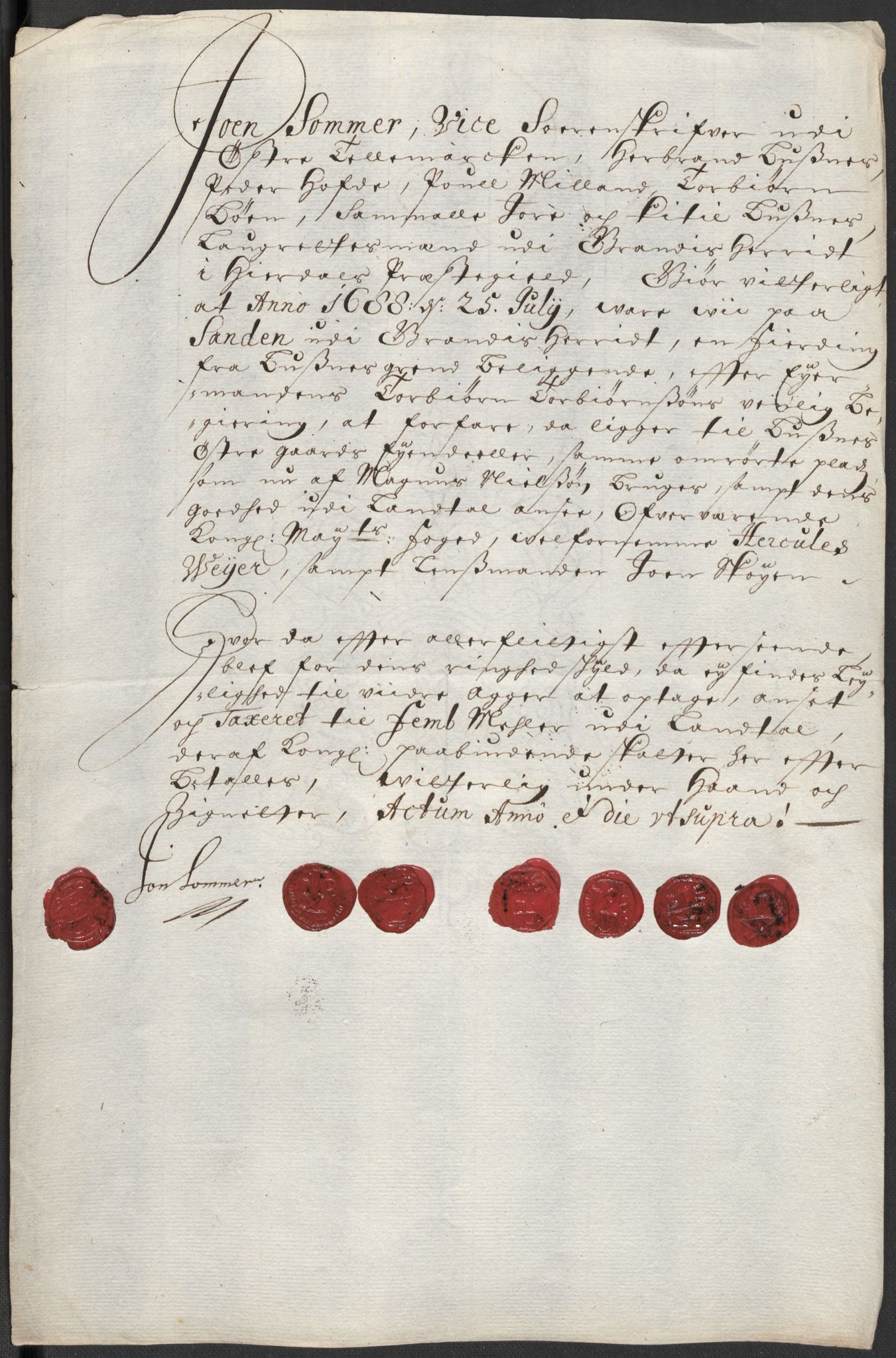 Rentekammeret inntil 1814, Reviderte regnskaper, Fogderegnskap, RA/EA-4092/R35/L2087: Fogderegnskap Øvre og Nedre Telemark, 1687-1689, s. 24