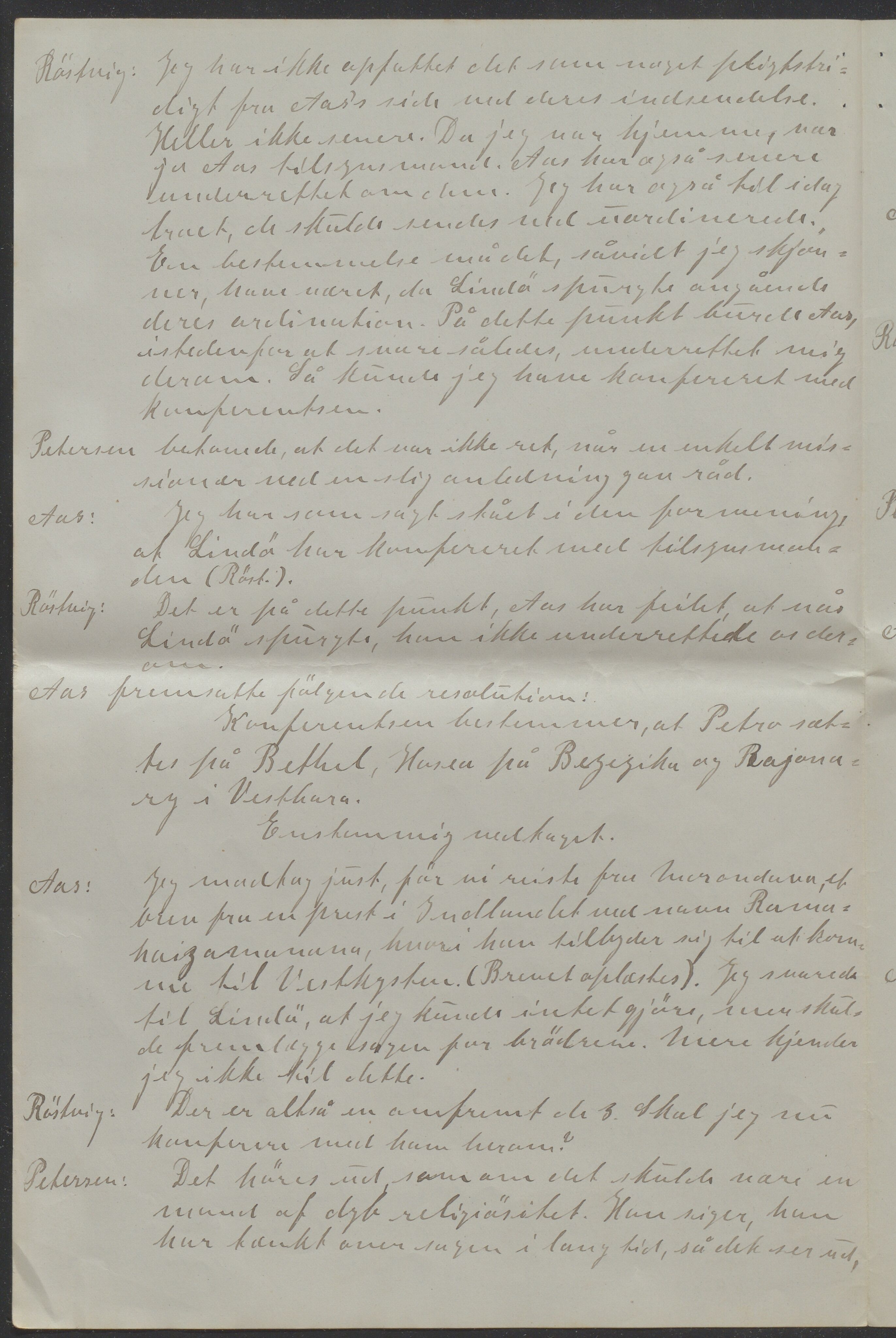 Det Norske Misjonsselskap - hovedadministrasjonen, VID/MA-A-1045/D/Da/Daa/L0043/0005: Konferansereferat og årsberetninger / Konferansereferat fra Vest-Madagaskar., 1899